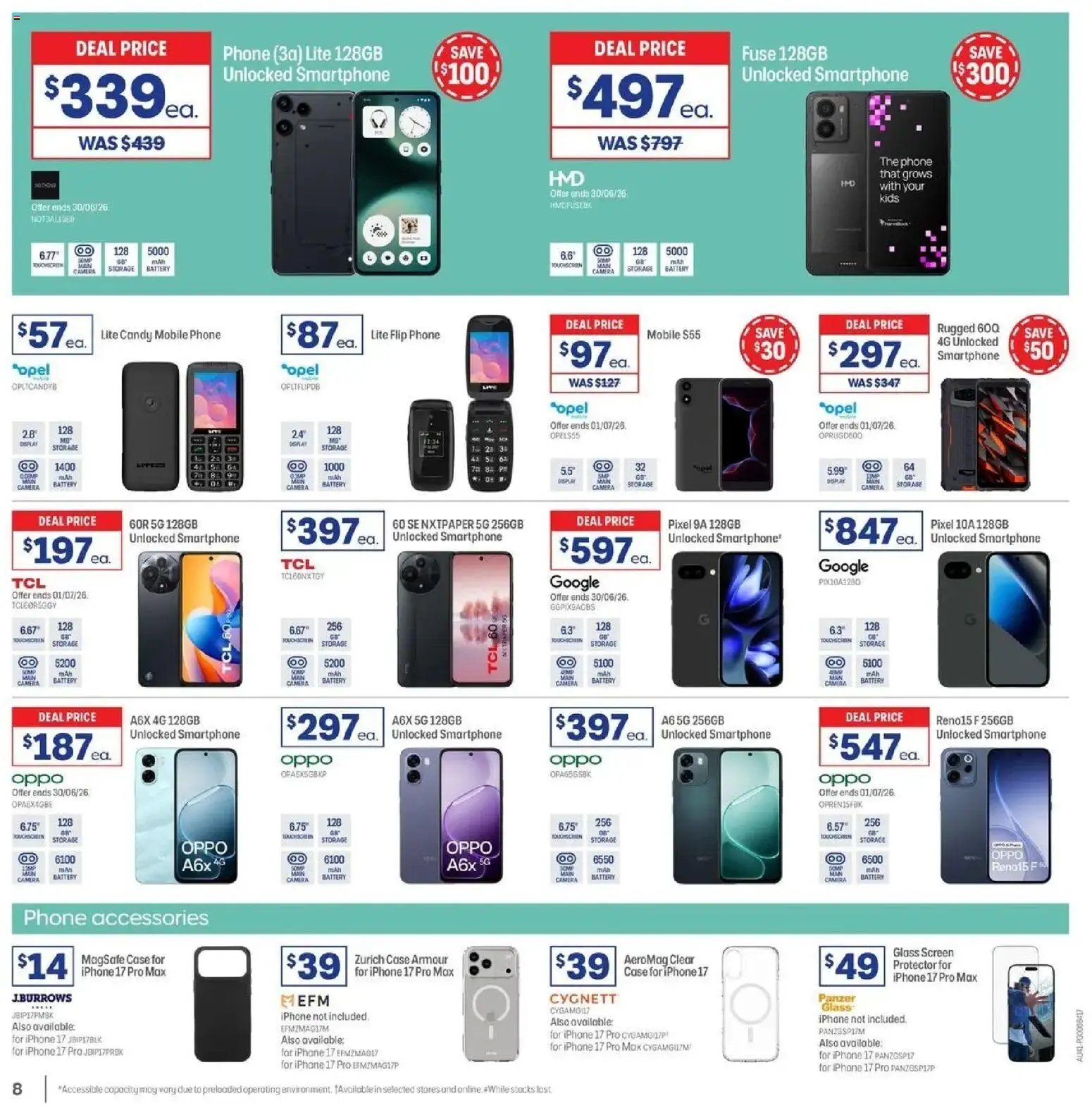 Officeworks catalogue from 10/06/2026 EOFY Deals