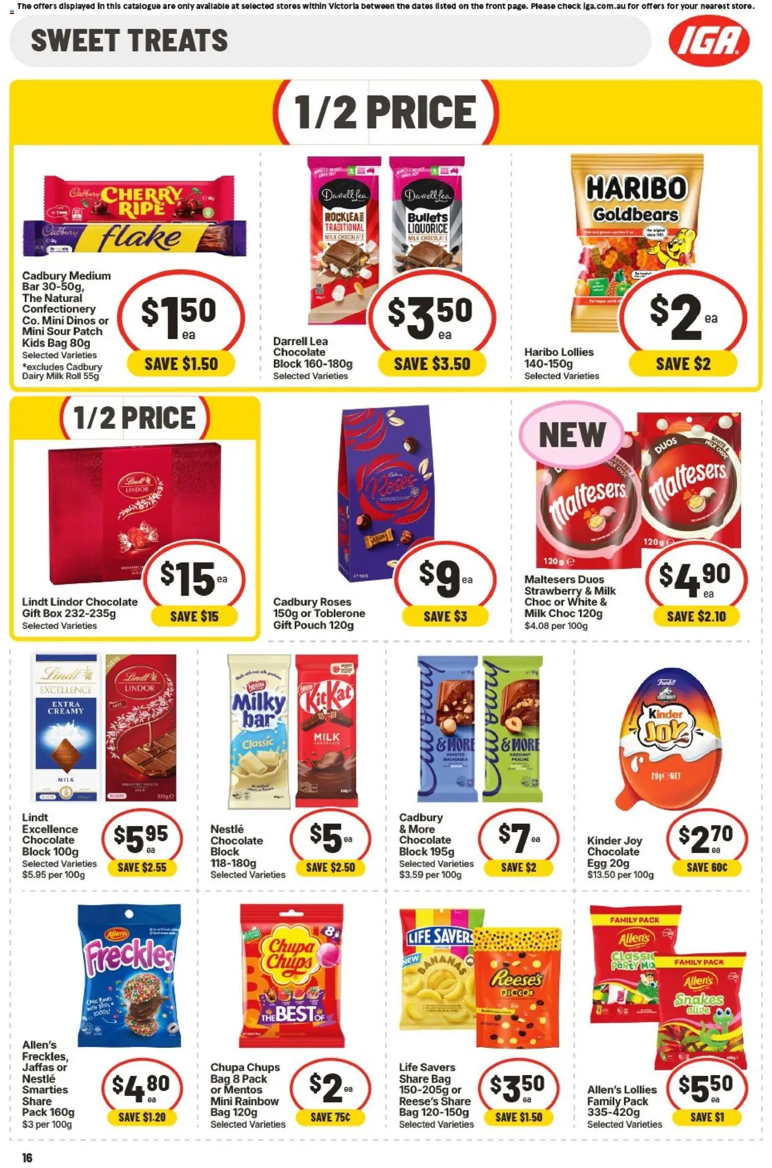IGA catalogue from 26/08/2026 IGA catalogue Extra specials North Fitzroy