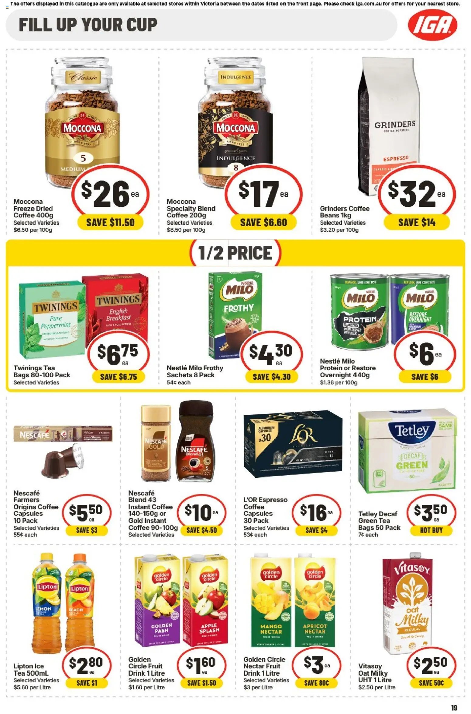 IGA catalogue from 26/08/2026 IGA catalogue Extra specials North Fitzroy