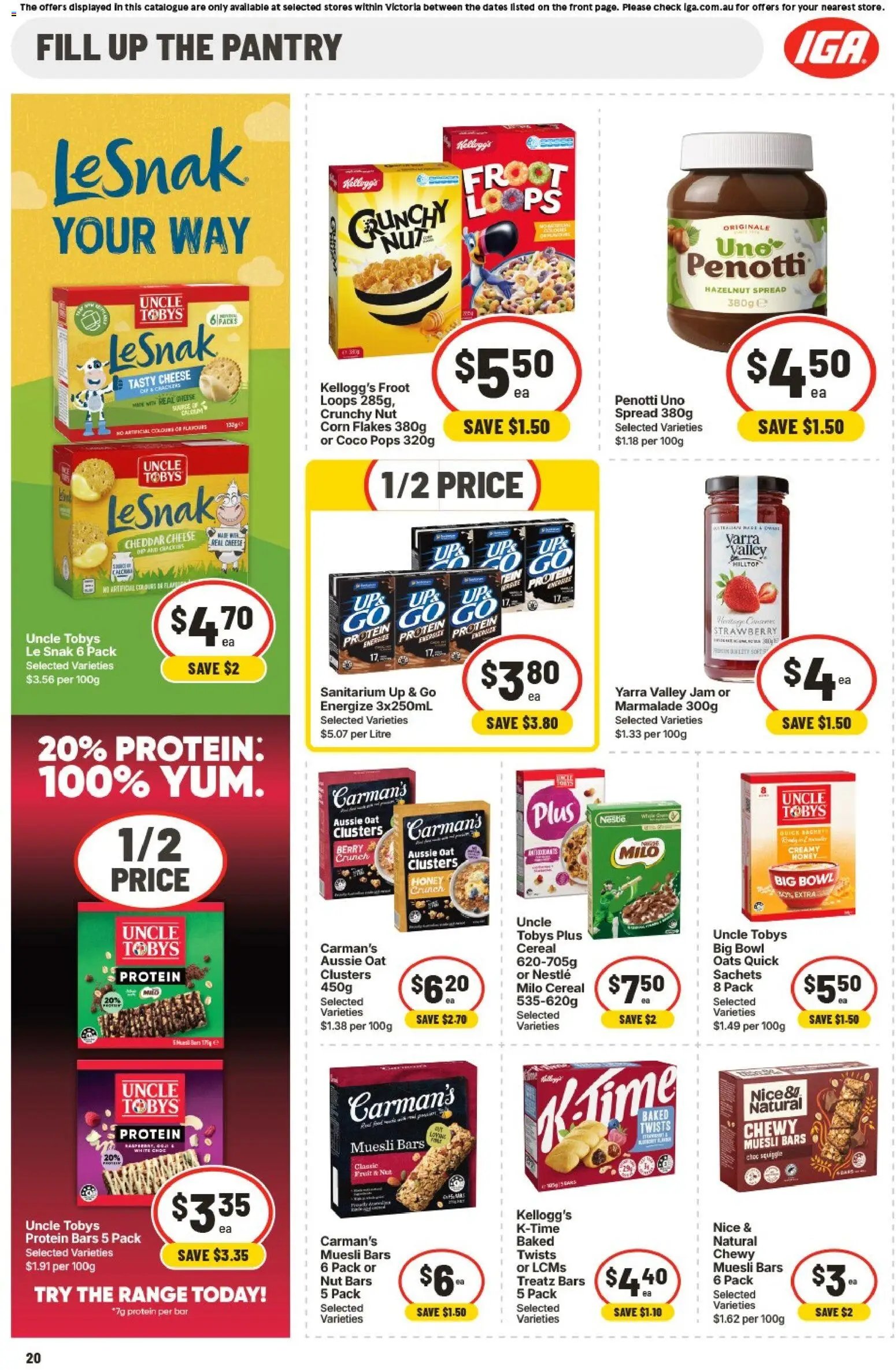IGA catalogue from 26/08/2026 IGA catalogue Extra specials North Fitzroy
