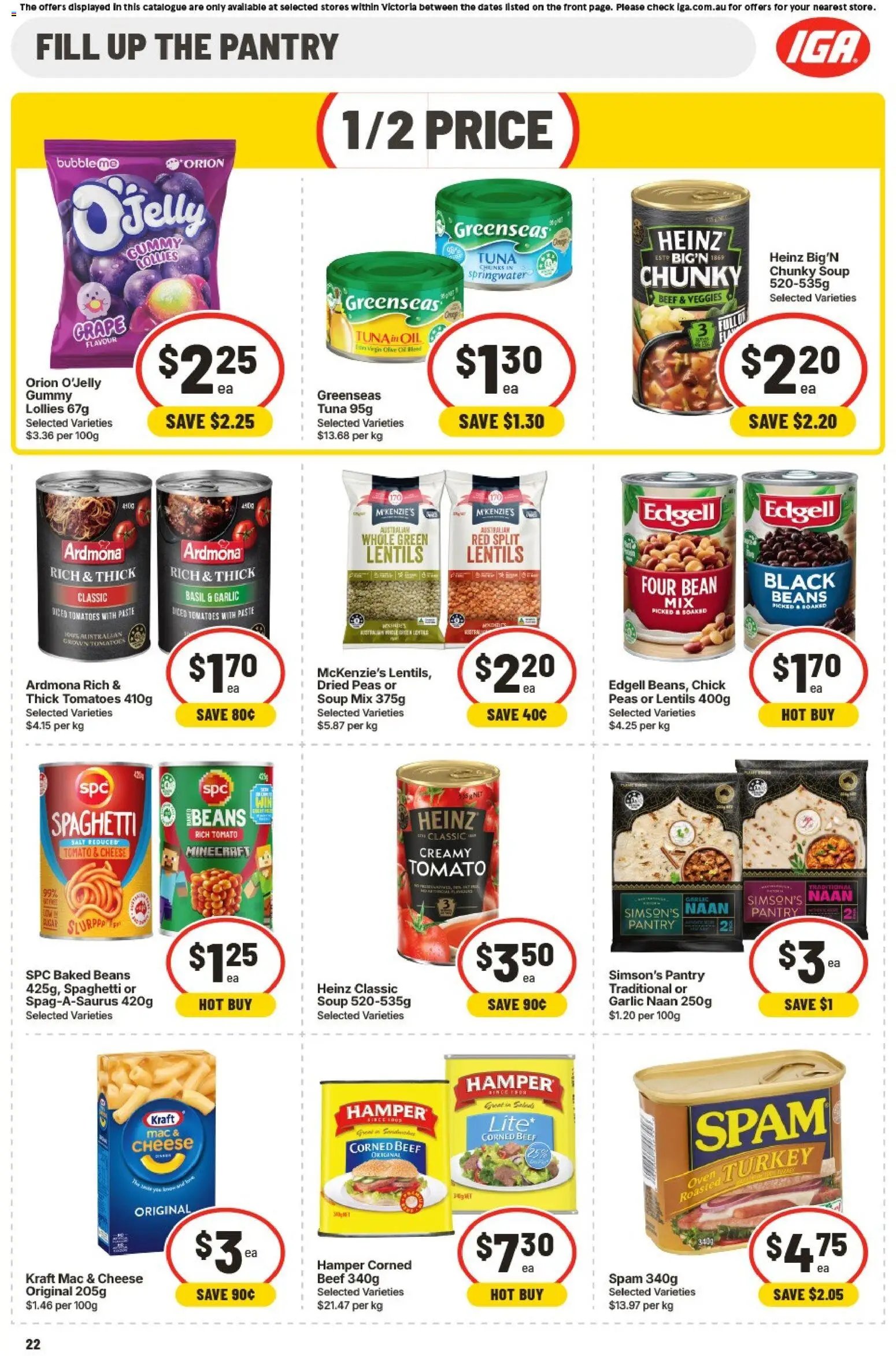 IGA catalogue from 26/08/2026 IGA catalogue Extra specials North Fitzroy