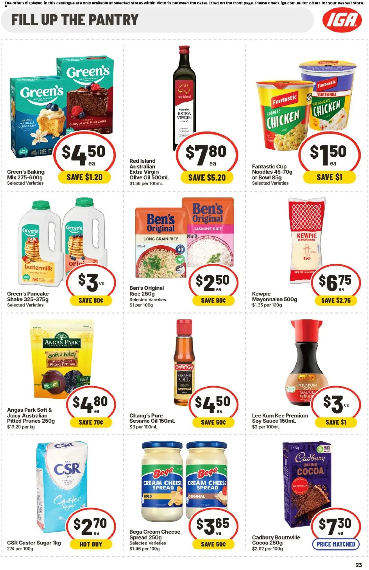 IGA catalogue from 26/08/2026 IGA catalogue Extra specials North Fitzroy