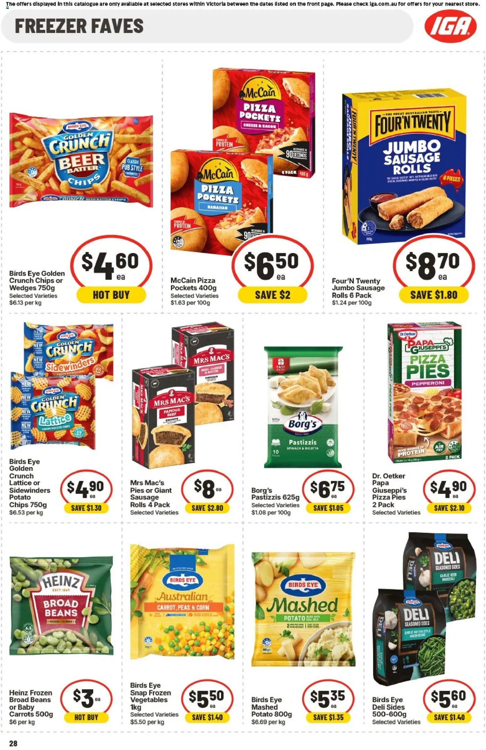 IGA catalogue from 26/08/2026 IGA catalogue Extra specials North Fitzroy