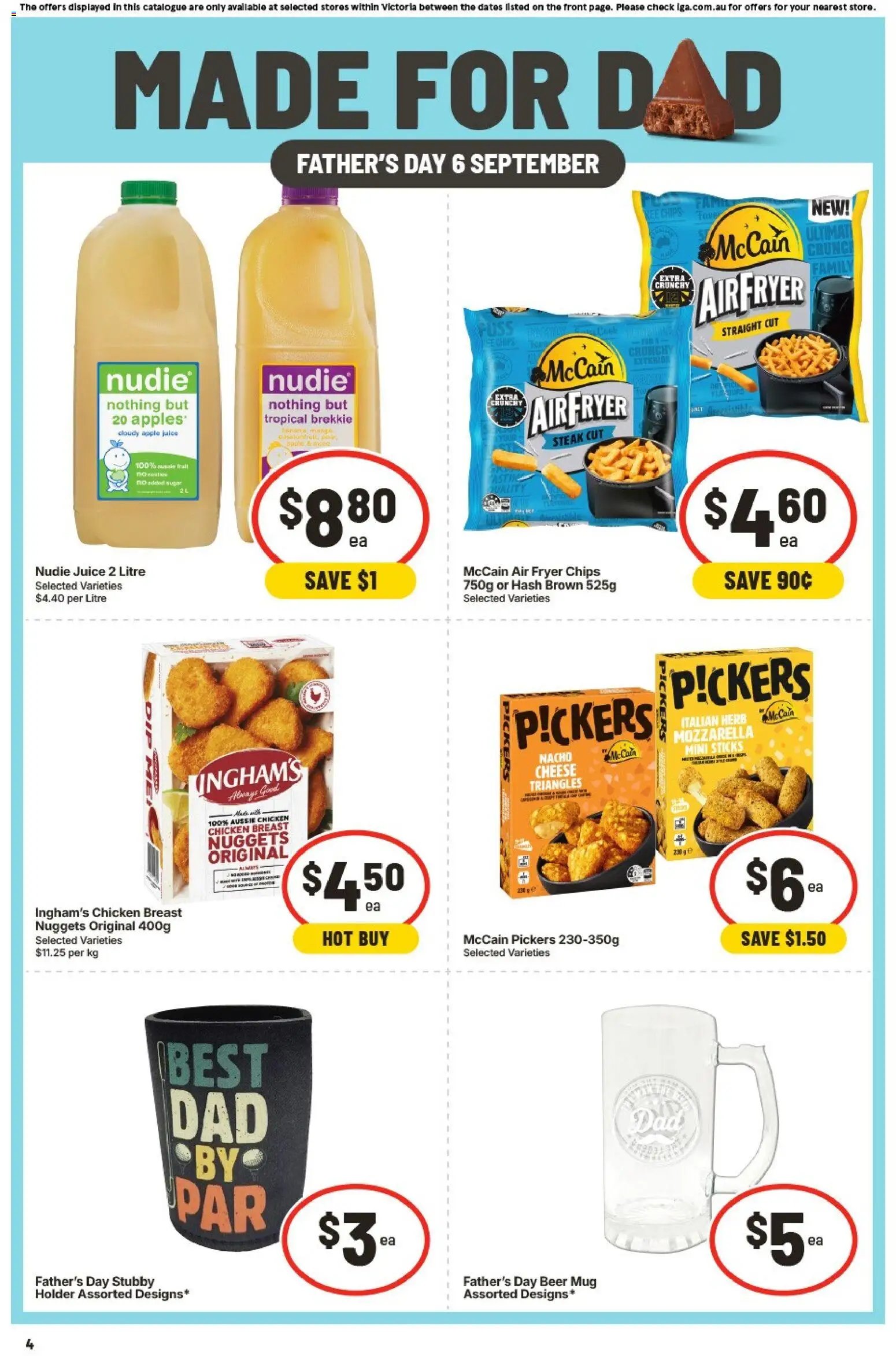IGA catalogue from 26/08/2026 IGA catalogue Extra specials North Fitzroy