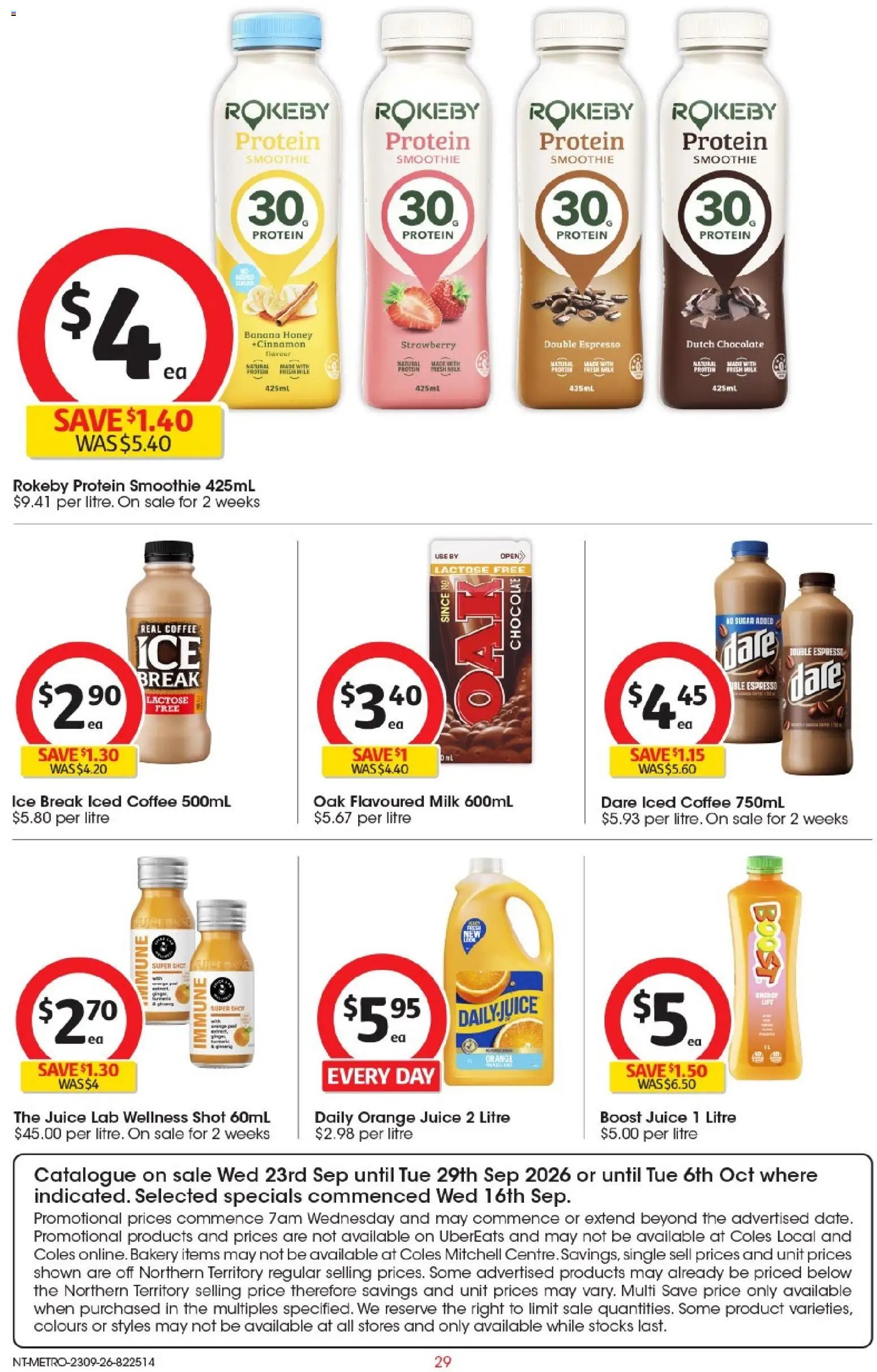 Coles catalogue from 23/09/2026 Coles Catalogue NT