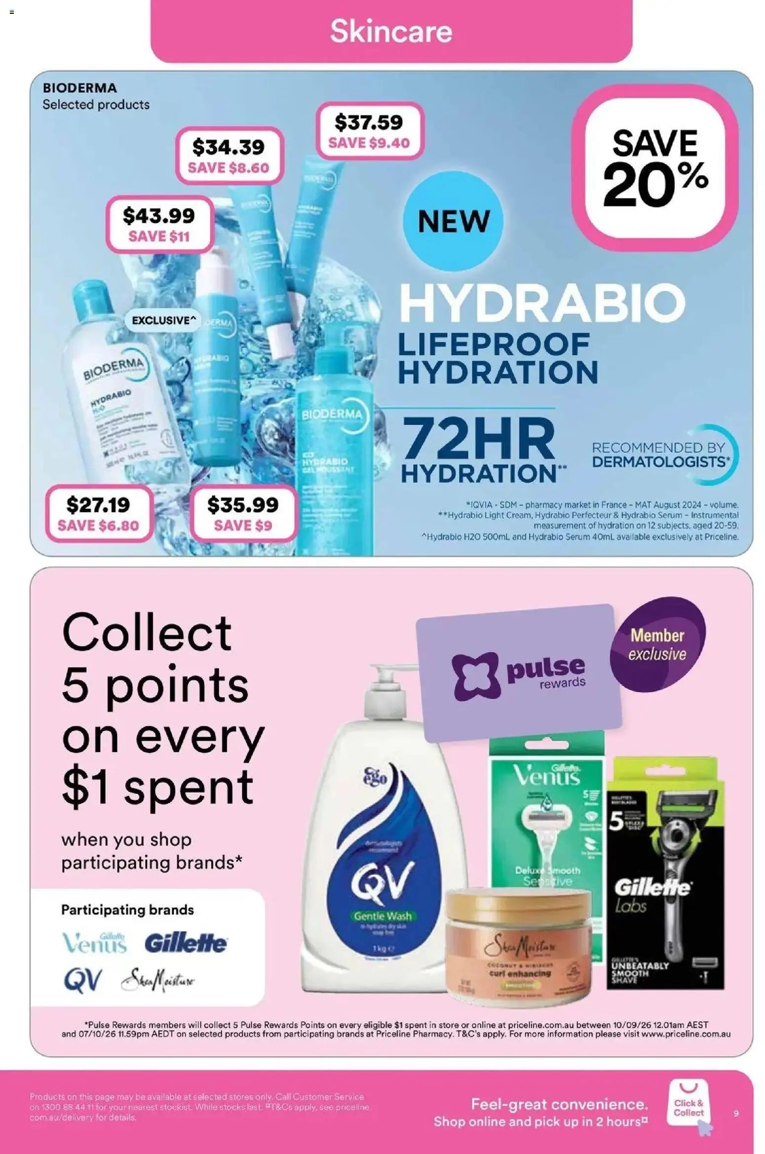 Priceline Pharmacy catalogue from 10/09/2026 Priceline Pharmacy catalogue Oxley