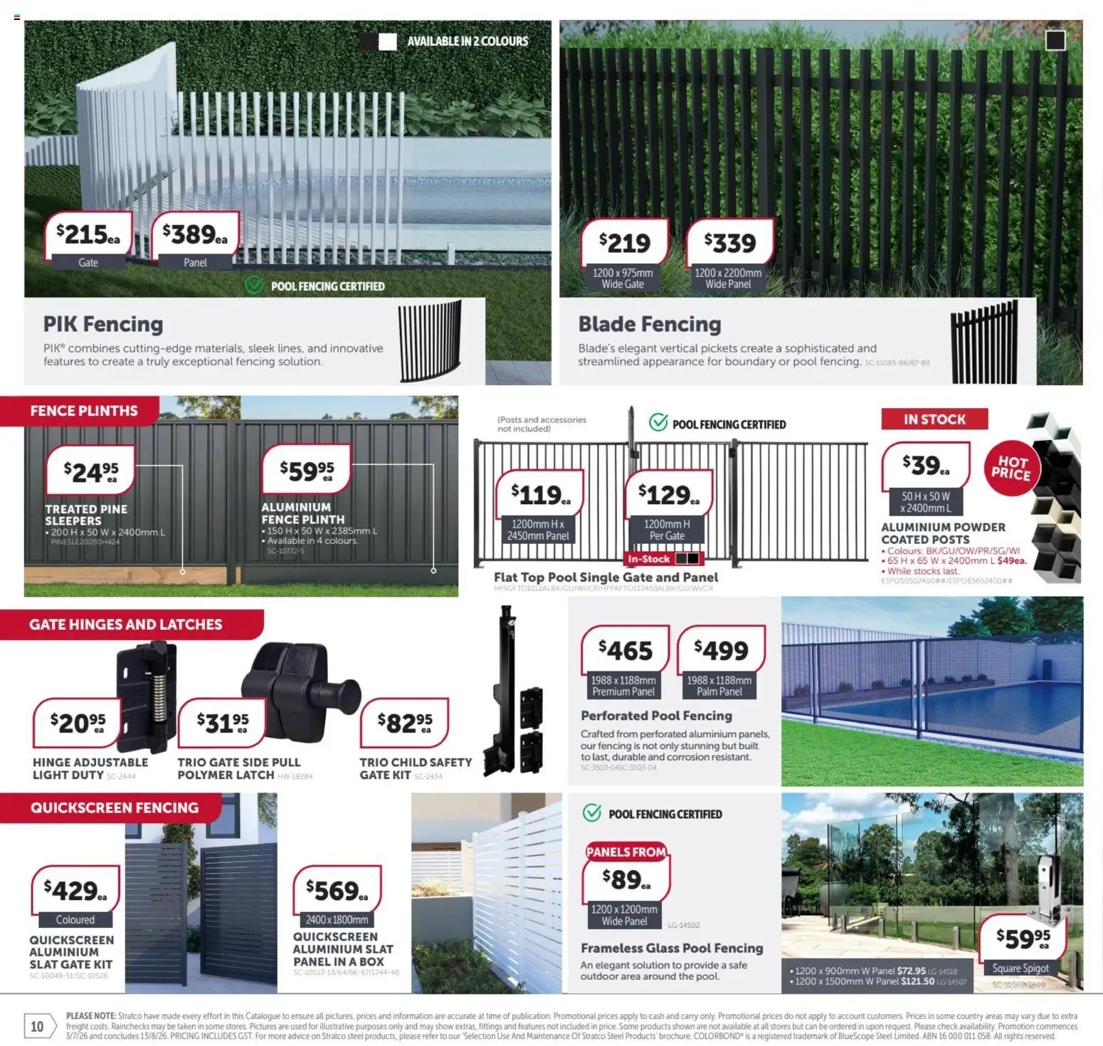 Stratco catalogue from 03/07/2026 Stratco catalogue