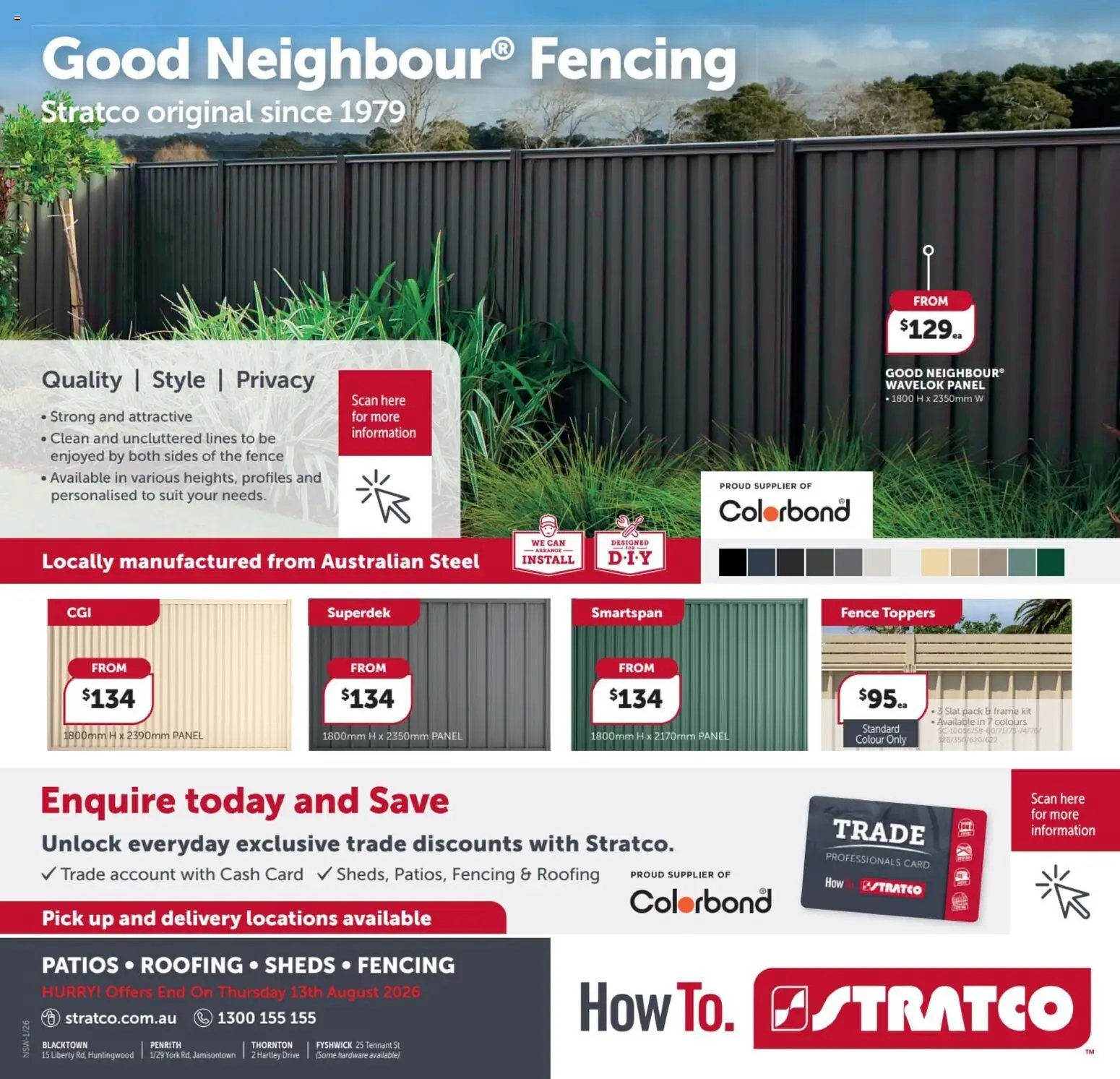 Stratco catalogue from 03/07/2026 Stratco catalogue