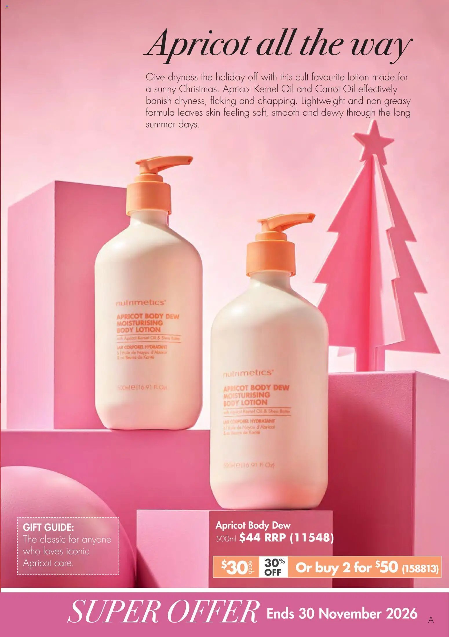 Nutrimetics Christmas catalogue 2026 - sale and specials ⛄❄️🧑‍🎄