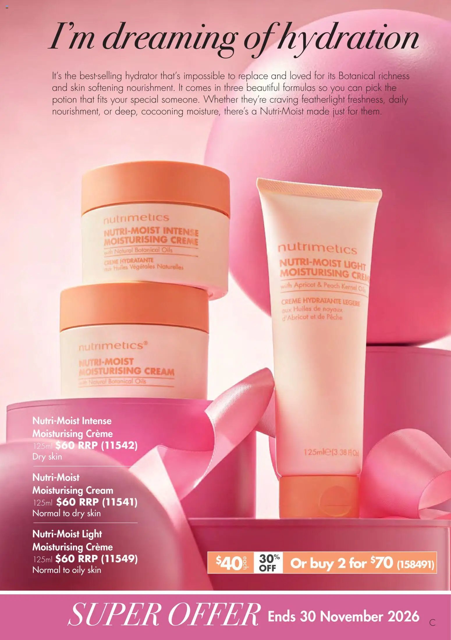 Nutrimetics Christmas catalogue 2026 - sale and specials ⛄❄️🧑‍🎄