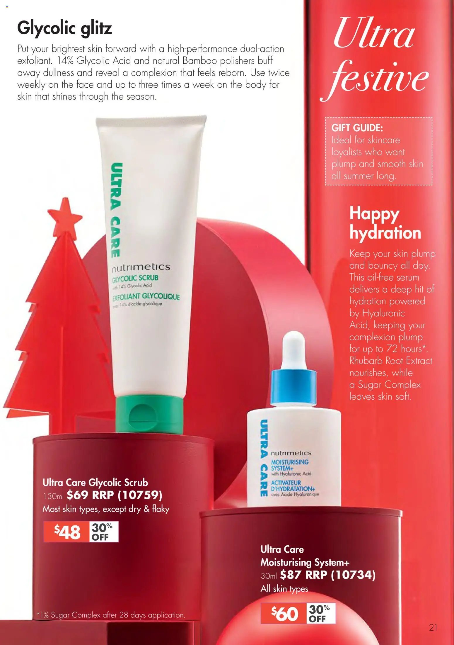 Nutrimetics Christmas catalogue 2026 - sale and specials ⛄❄️🧑‍🎄