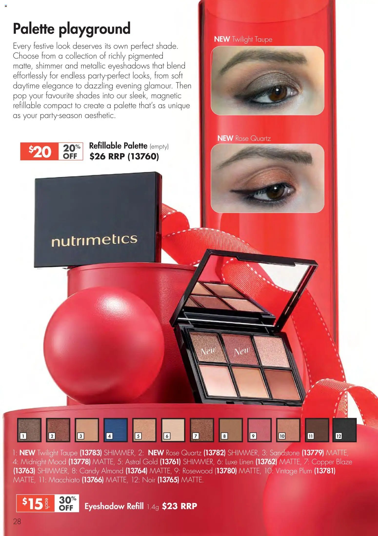 Nutrimetics Christmas catalogue 2026 - sale and specials ⛄❄️🧑‍🎄