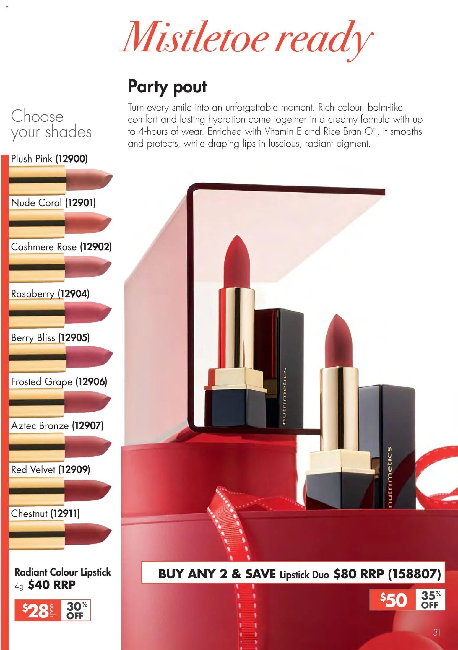 Nutrimetics Christmas catalogue 2026 - sale and specials ⛄❄️🧑‍🎄