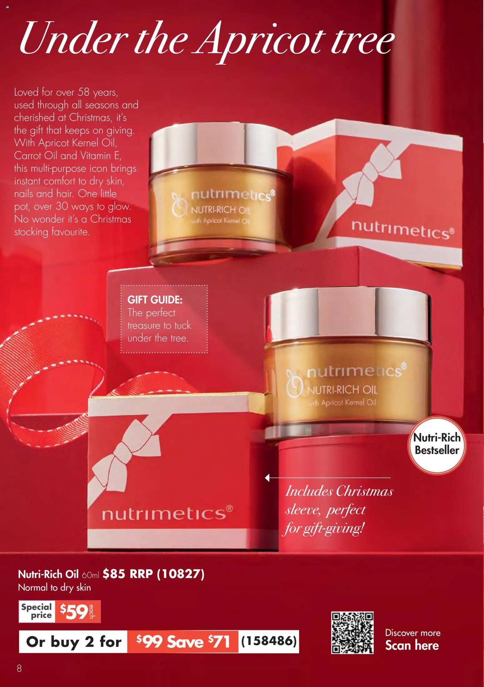 Nutrimetics Christmas catalogue 2026 - sale and specials ⛄❄️🧑‍🎄