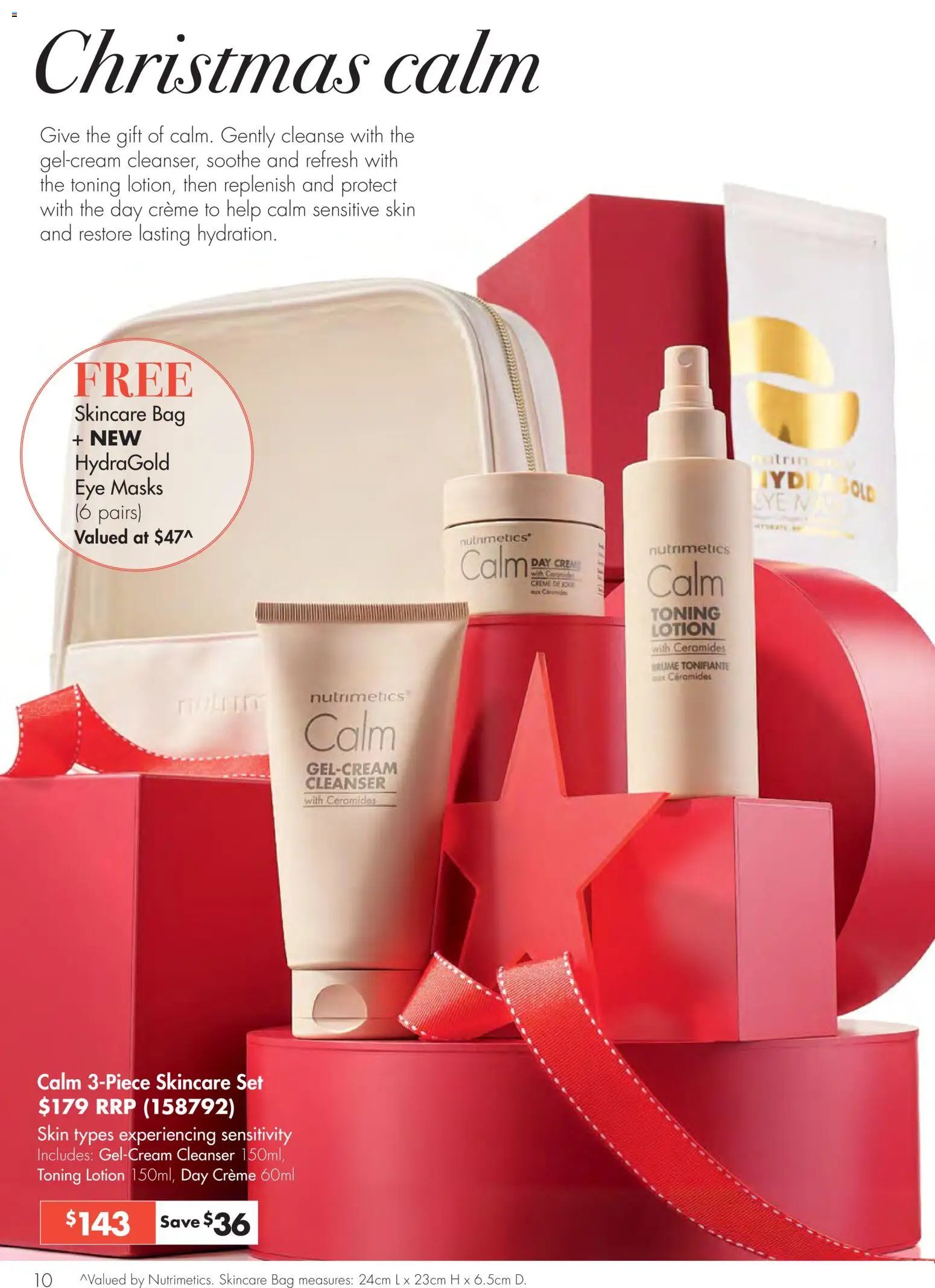 Nutrimetics Christmas catalogue 2026 - sale and specials ⛄❄️🧑‍🎄