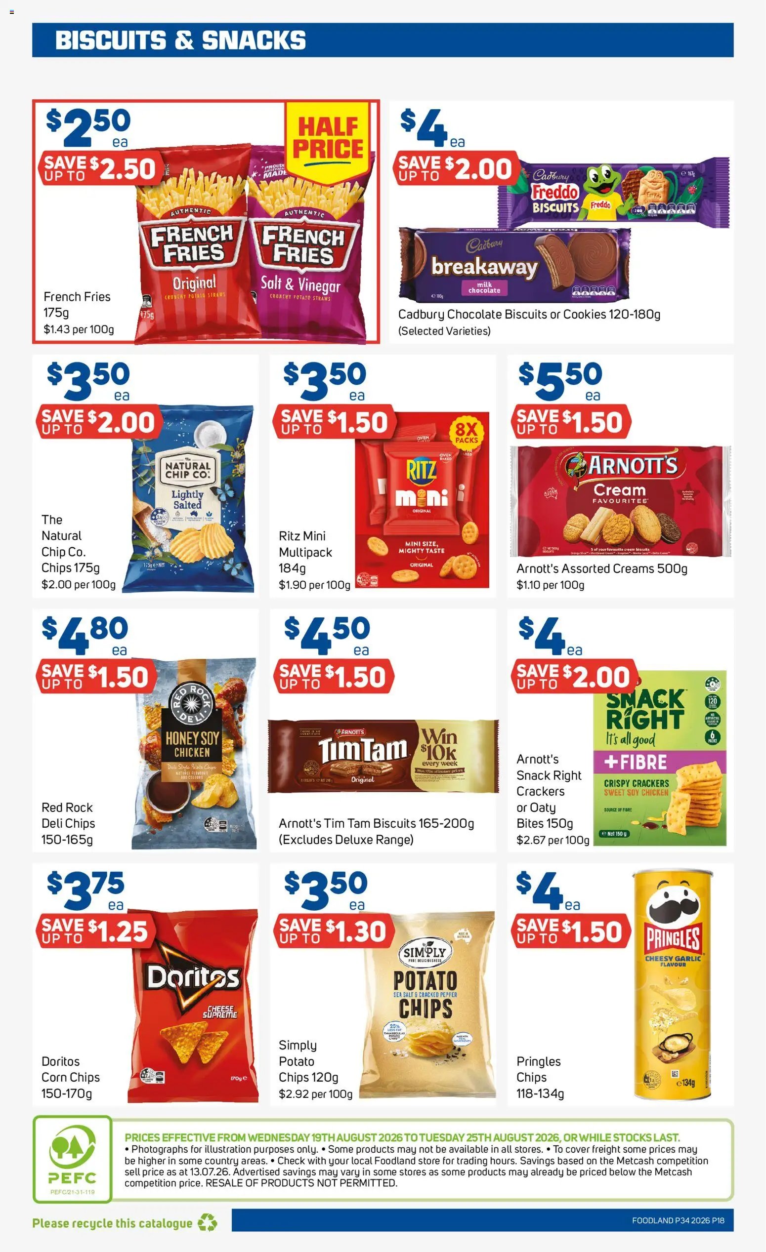 Foodland catalogue from 19/08/2026 Foodland catalogue
