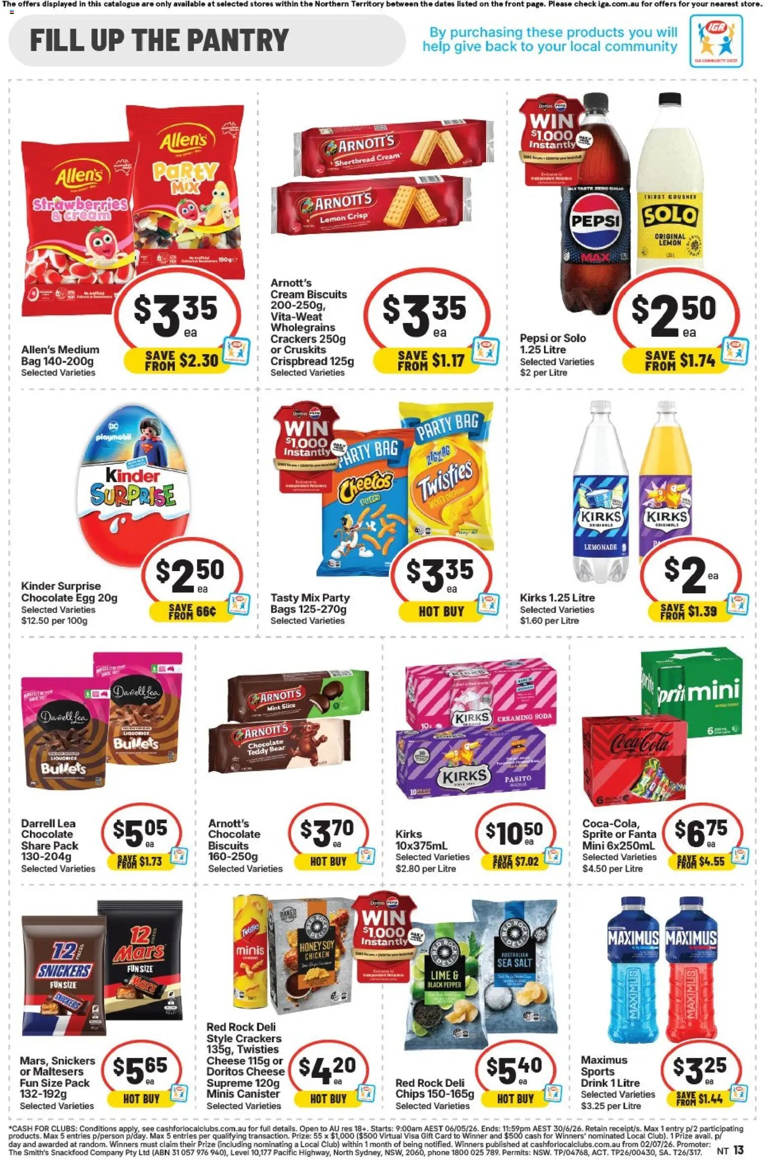 IGA catalogue from 24/06/2026 IGA catalogue NT