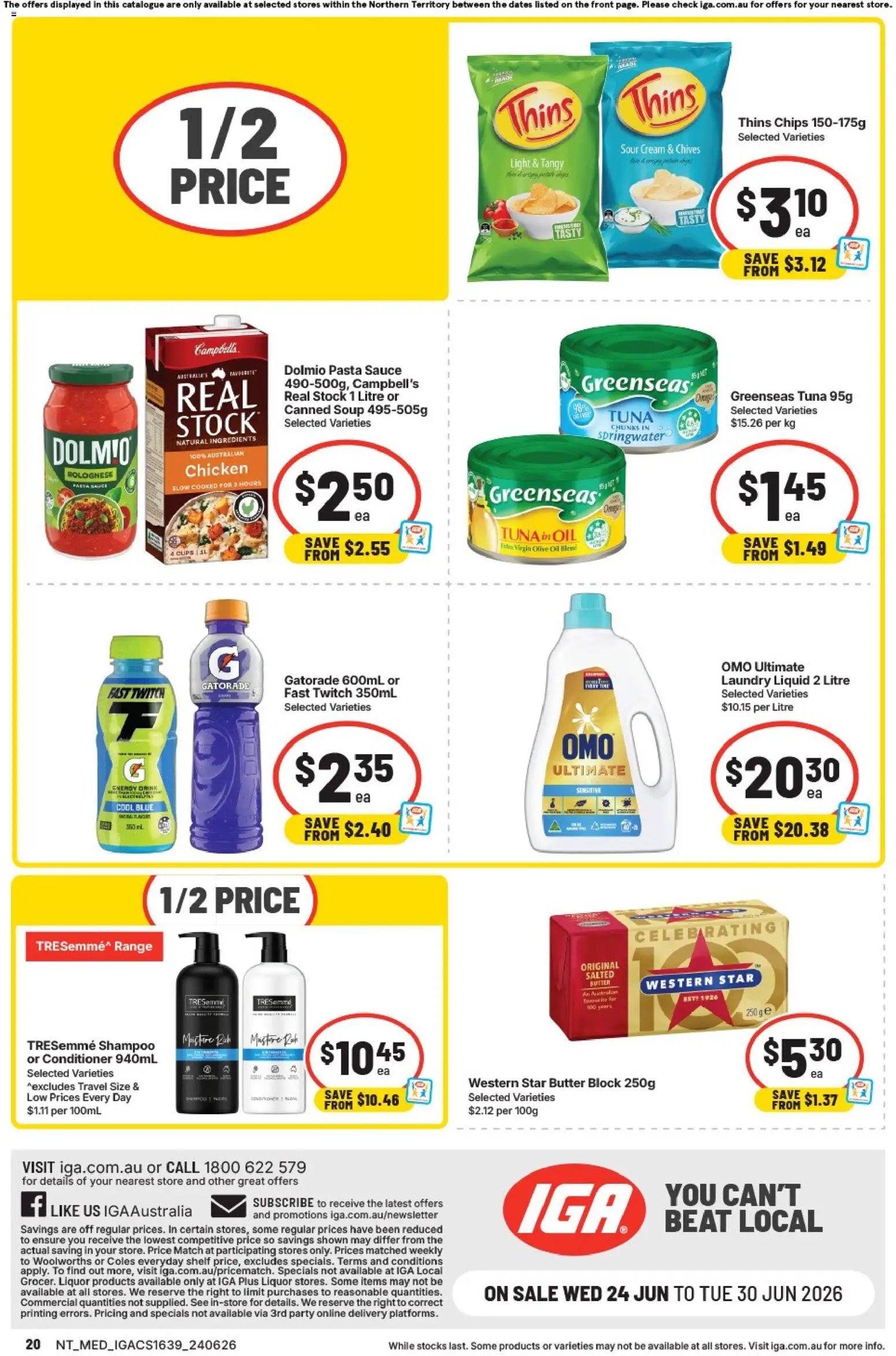 IGA catalogue from 24/06/2026 IGA catalogue NT