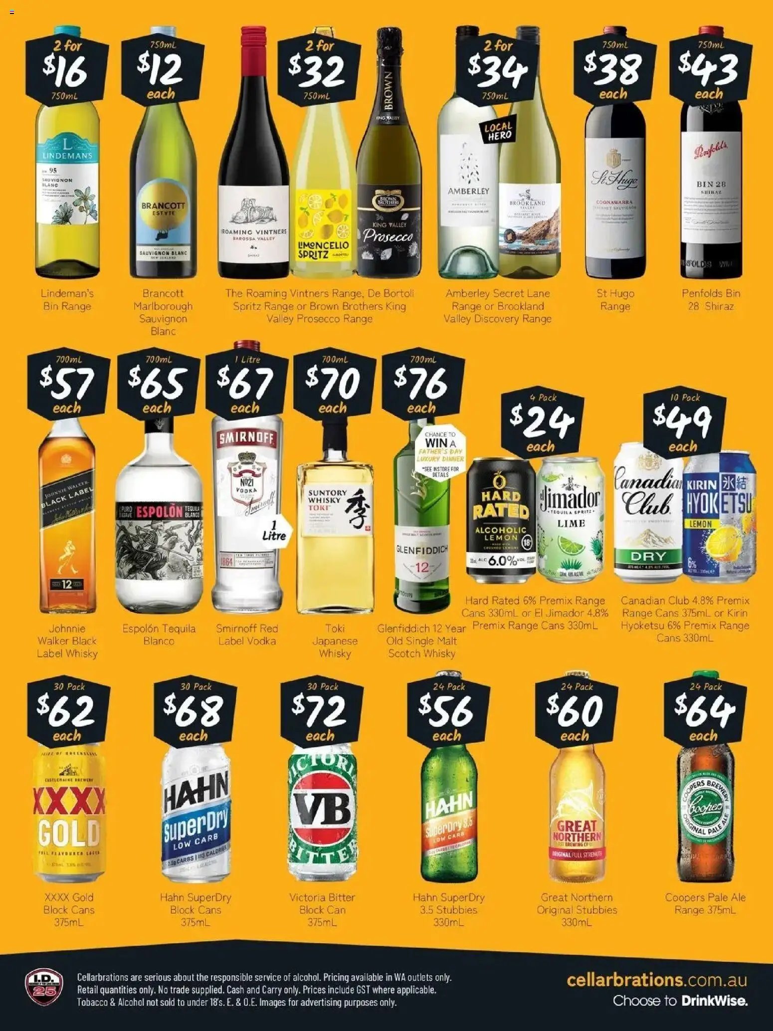 Cellarbrations catalogue from 24/08/2026 Cellarbrations catalogue Cottesloe