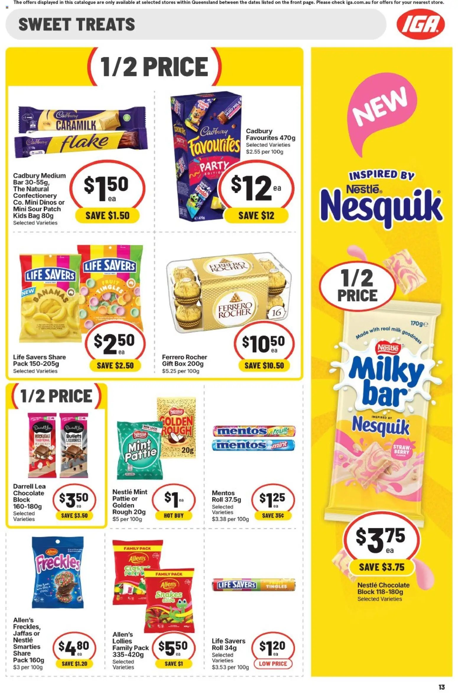IGA catalogue from 01/07/2026 IGA catalogue QLD