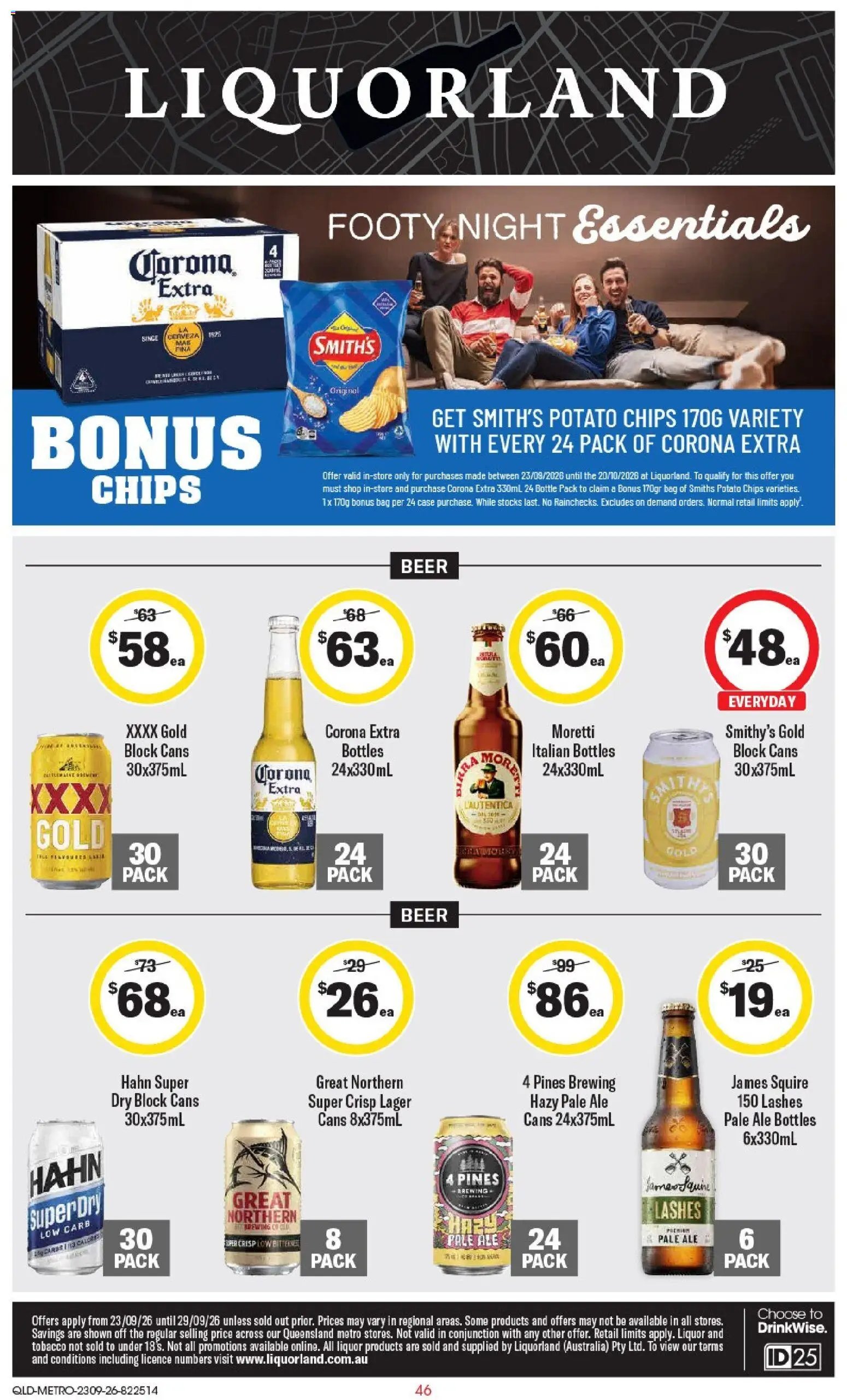 Coles catalogue from 23/09/2026 Coles catalogue Liquorland QLD