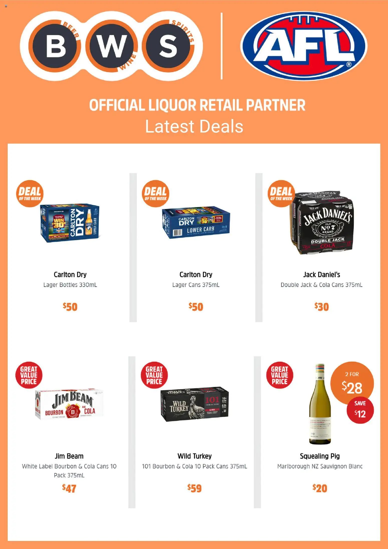 BWS catalogue from 23/09/2026 BWS catalogue