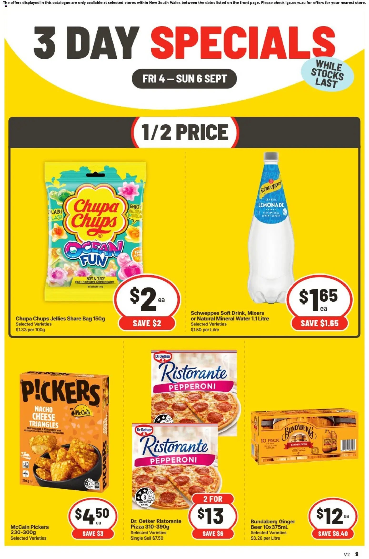 IGA catalogue from 04/09/2026 IGA catalogue 3 Day Specials Ainslie