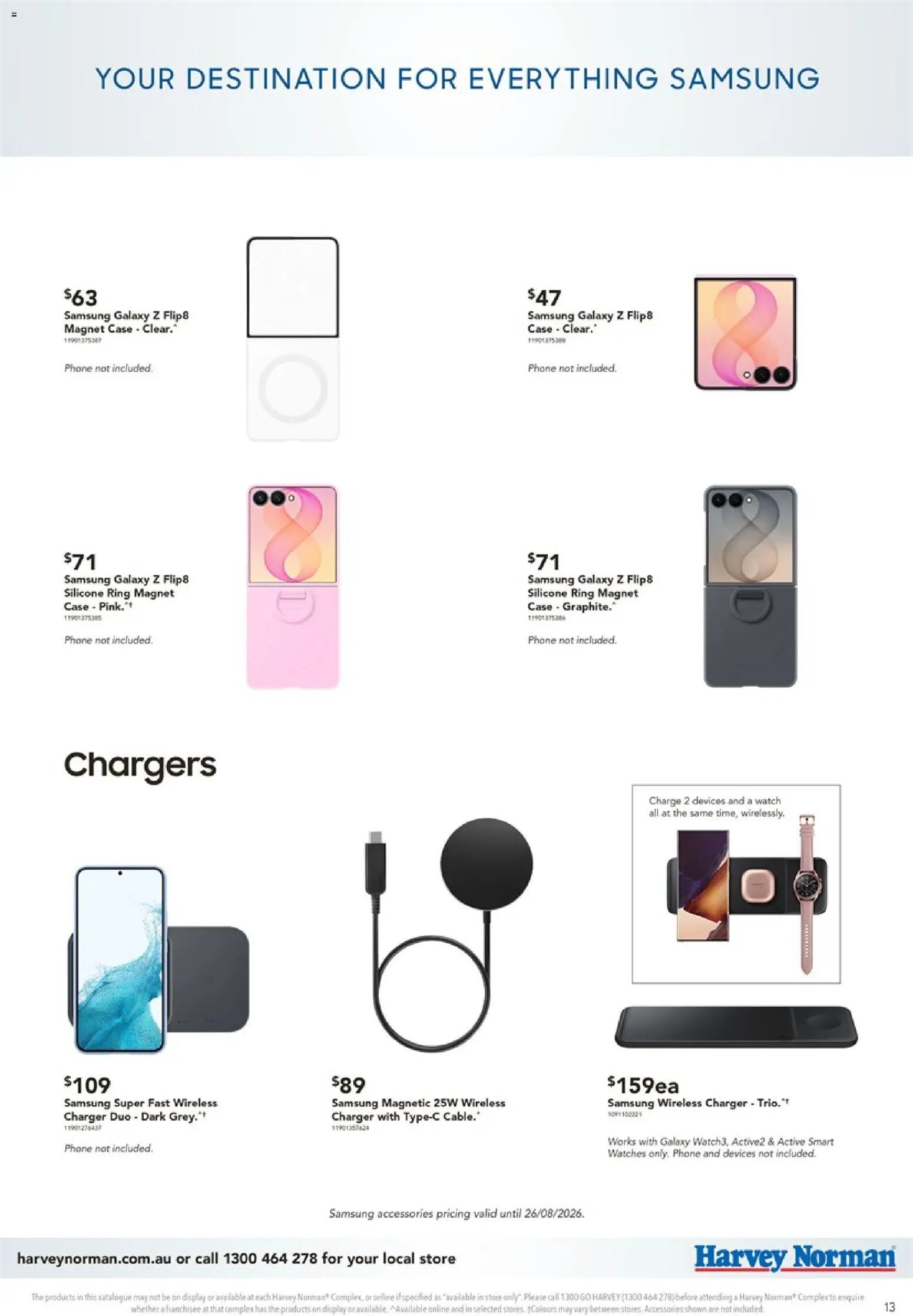 Harvey Norman catalogue from 14/08/2026 Harvey Norman Samsung Out Now 2026 Digital Catalogue
