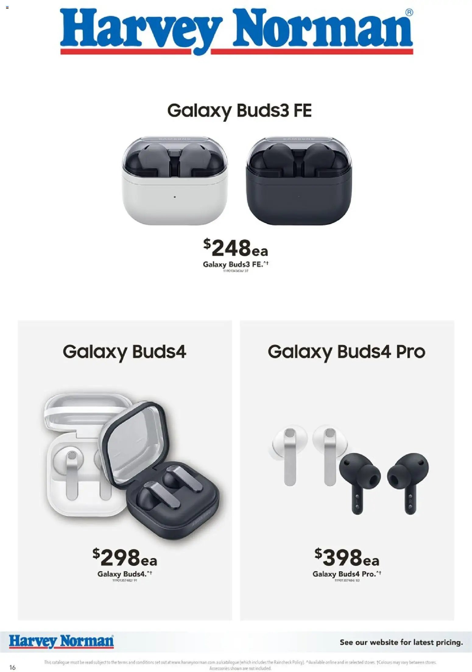 Harvey Norman catalogue from 14/08/2026 Harvey Norman Samsung Out Now 2026 Digital Catalogue