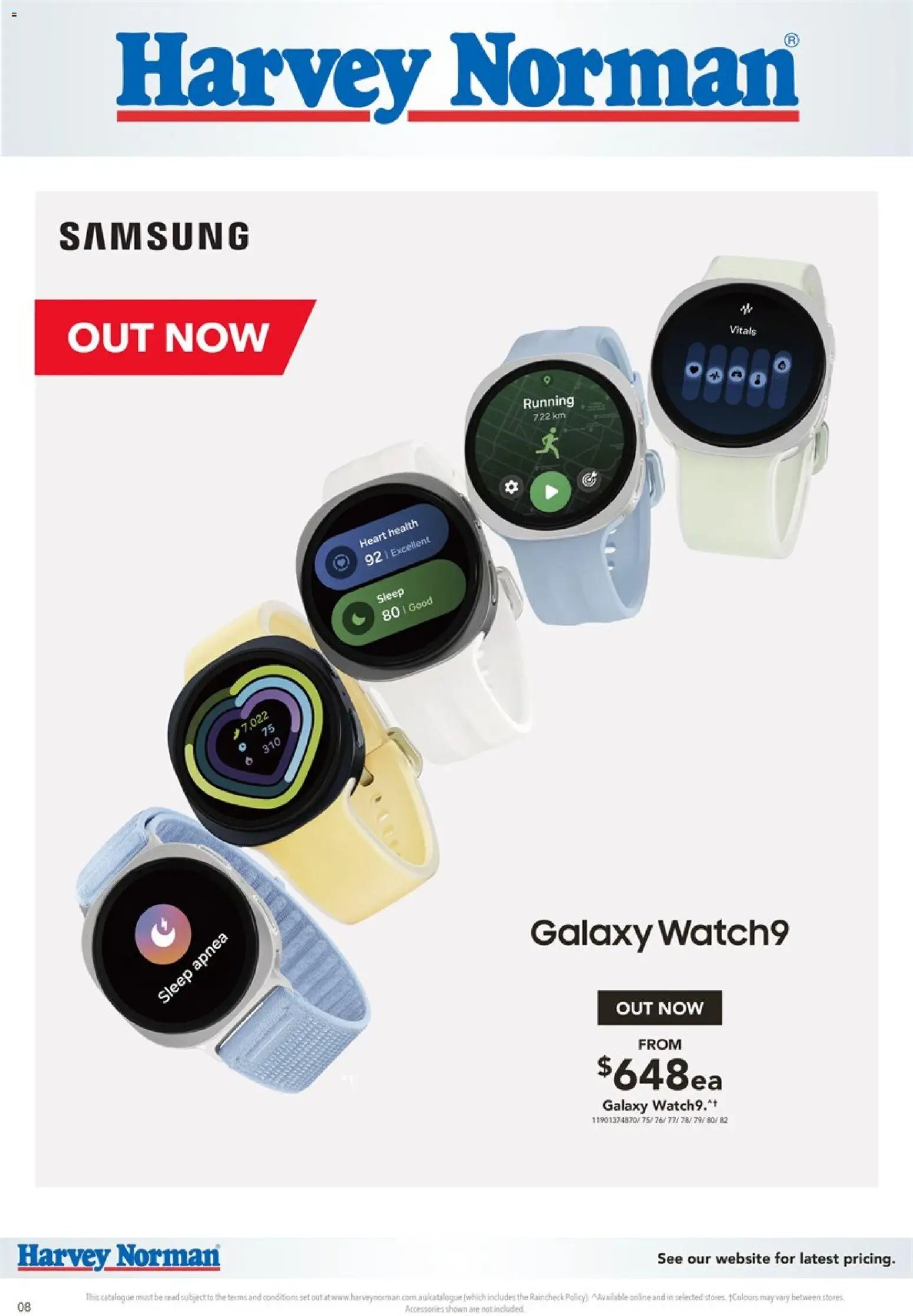 Harvey Norman catalogue from 14/08/2026 Harvey Norman Samsung Out Now 2026 Digital Catalogue