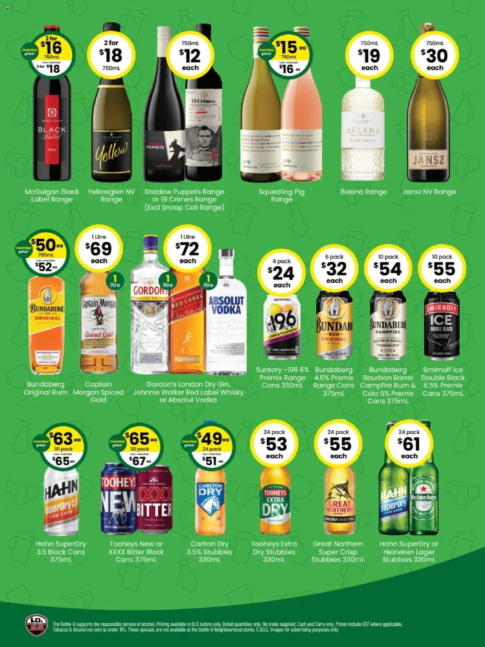 The Bottle-O catalogue from 17/08/2026 The Bottle-O catalogue BUNDABERG