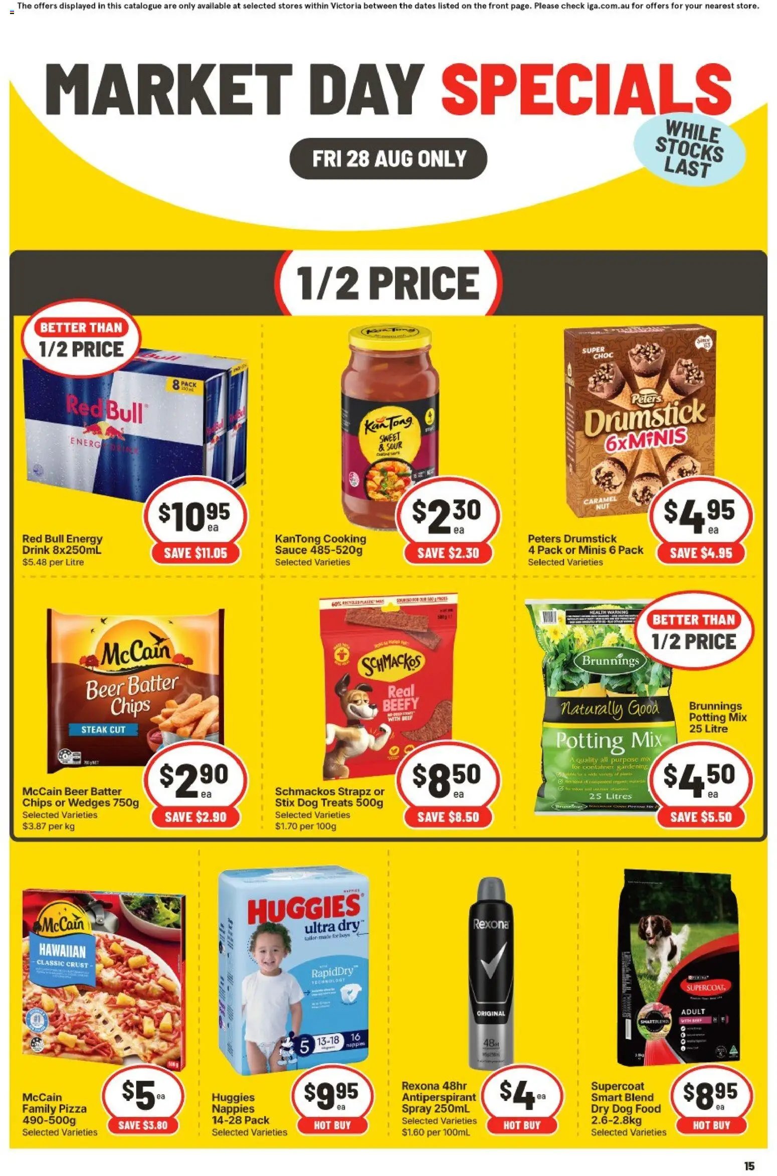 IGA catalogue from 28/08/2026 IGA Market Day Specials Brunswick