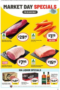 IGA catalogue from 28/08/2026 IGA Market Day Specials Brunswick