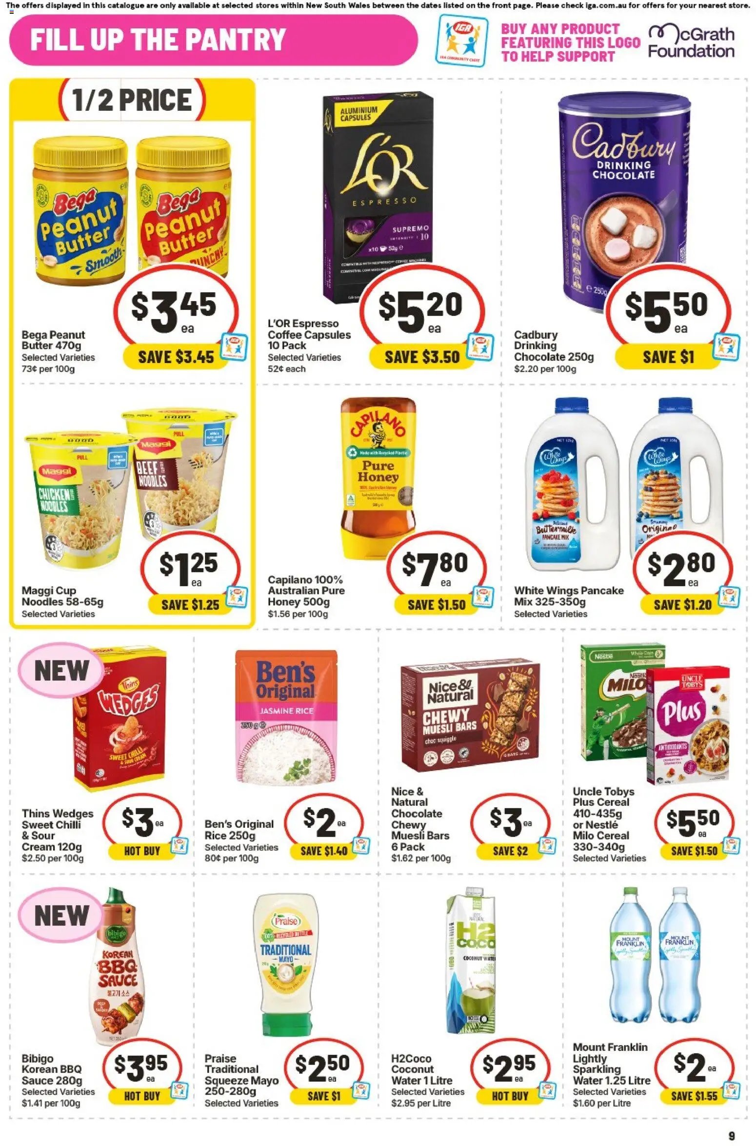 IGA catalogue from 09/09/2026 IGA catalogue Hackett