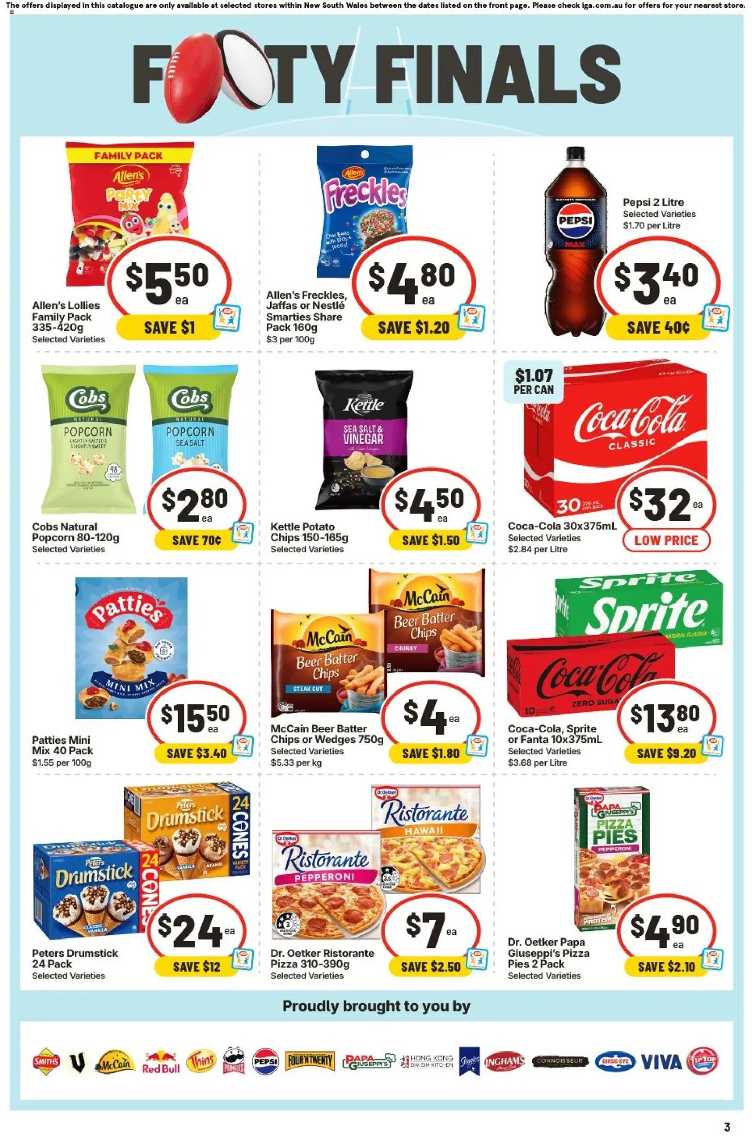 IGA catalogue from 09/09/2026 IGA catalogue Hackett