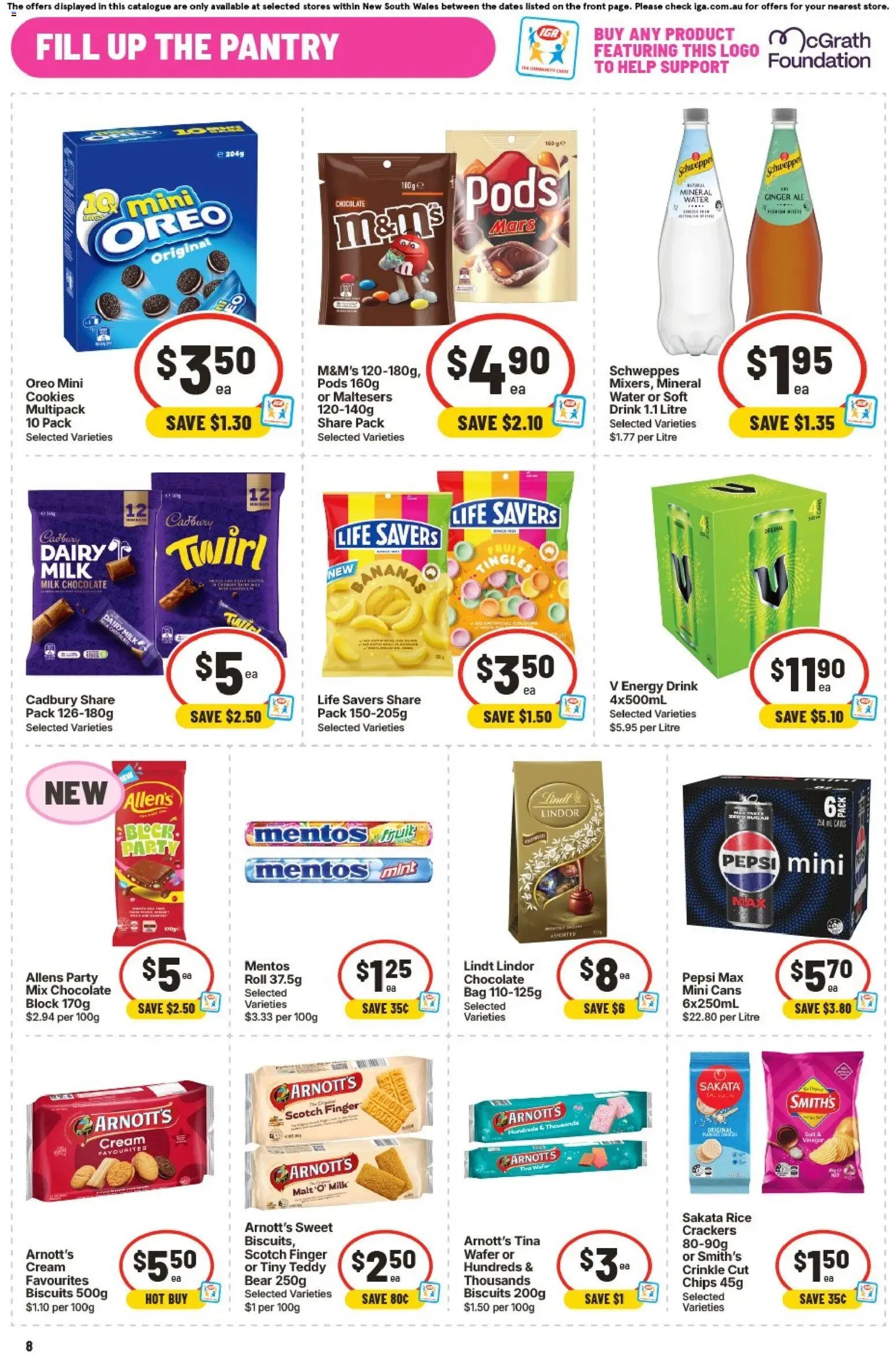 IGA catalogue from 09/09/2026 IGA catalogue Hackett