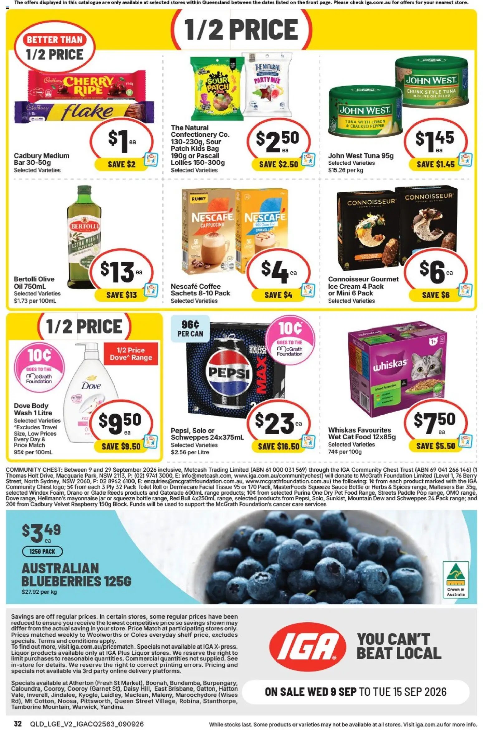 IGA catalogue from 09/09/2026 IGA catalogue East Brisbane