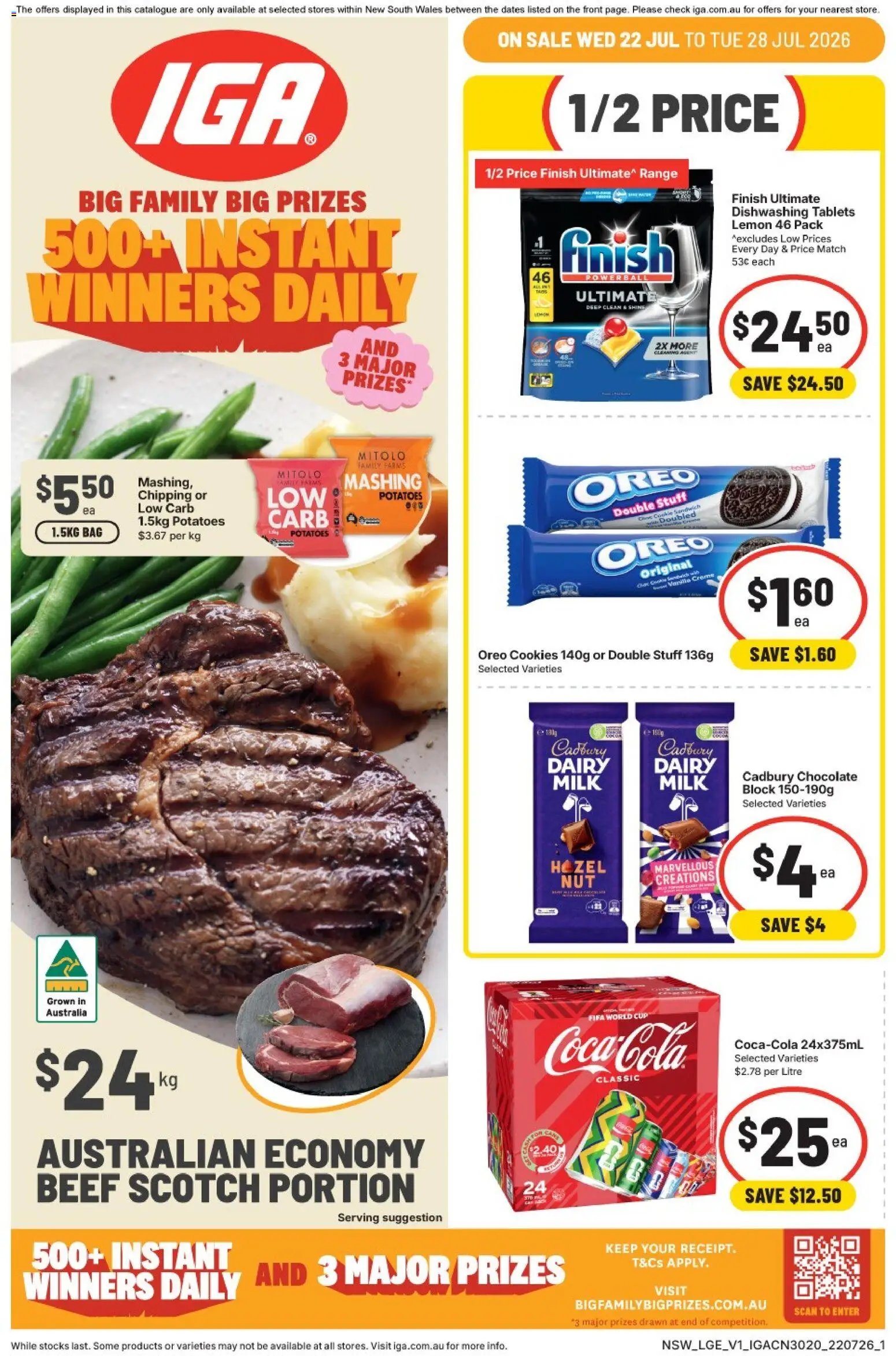 IGA catalogue from 22/07/2026 IGA catalogue
