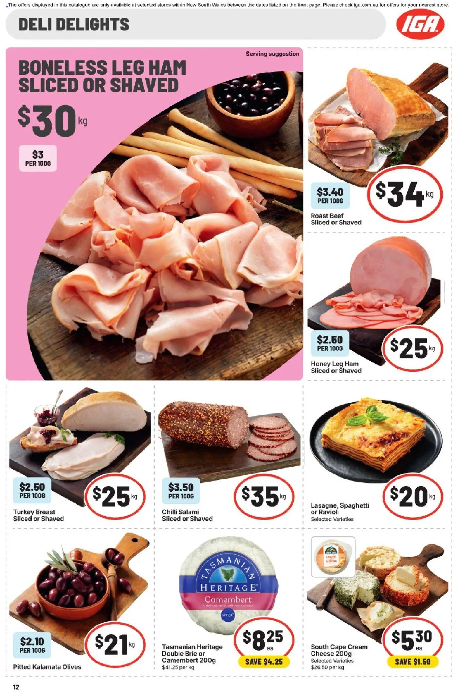 IGA catalogue from 22/07/2026 IGA catalogue