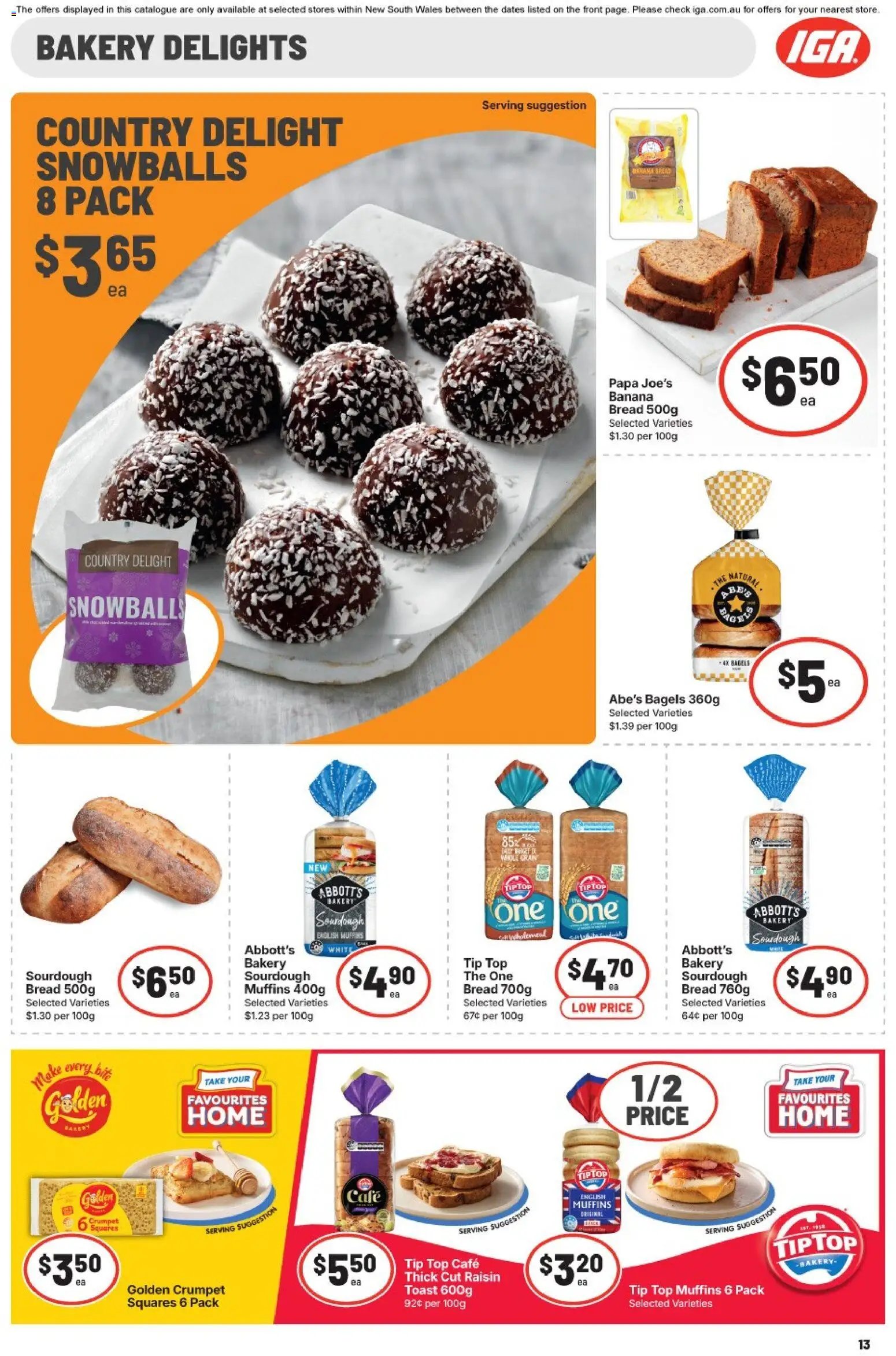 IGA catalogue from 22/07/2026 IGA catalogue