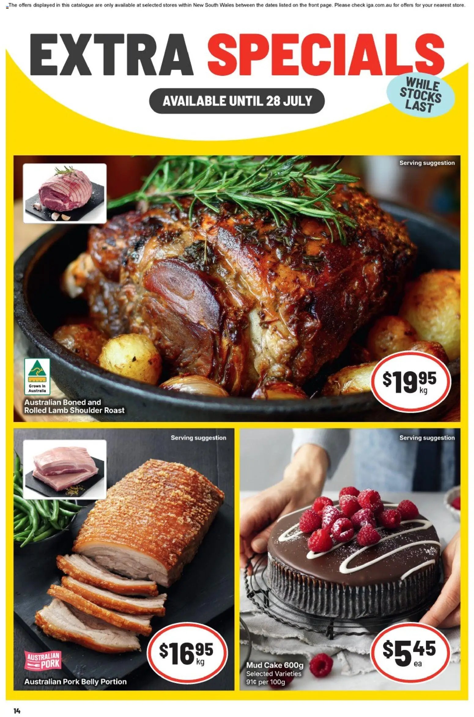 IGA catalogue from 22/07/2026 IGA catalogue