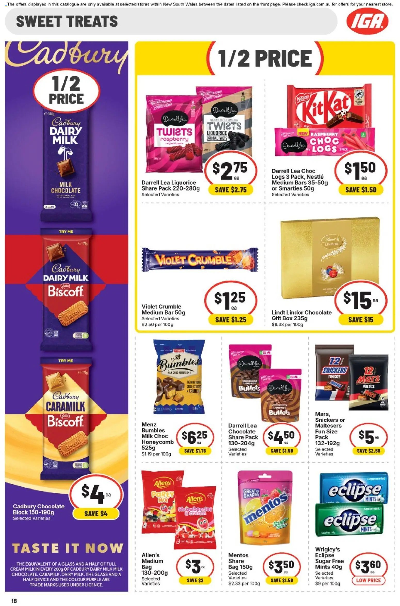 IGA catalogue from 22/07/2026 IGA catalogue