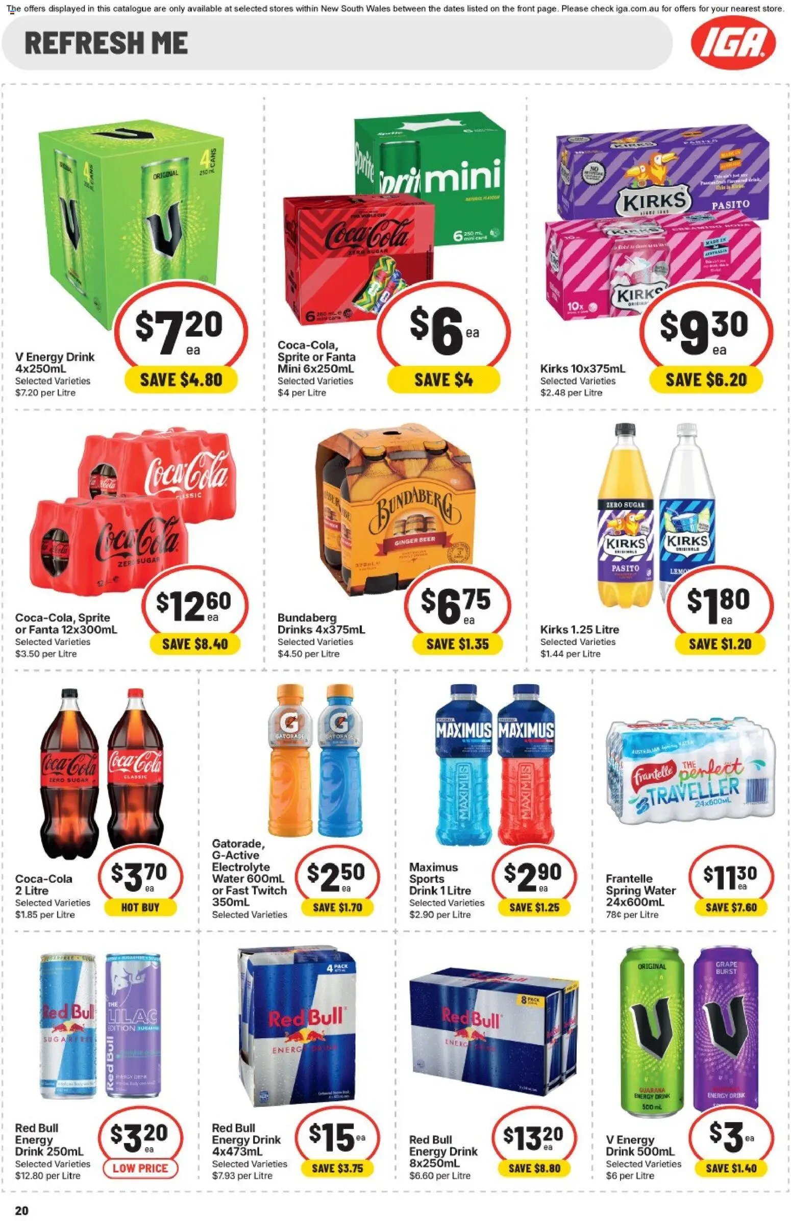 IGA catalogue from 22/07/2026 IGA catalogue
