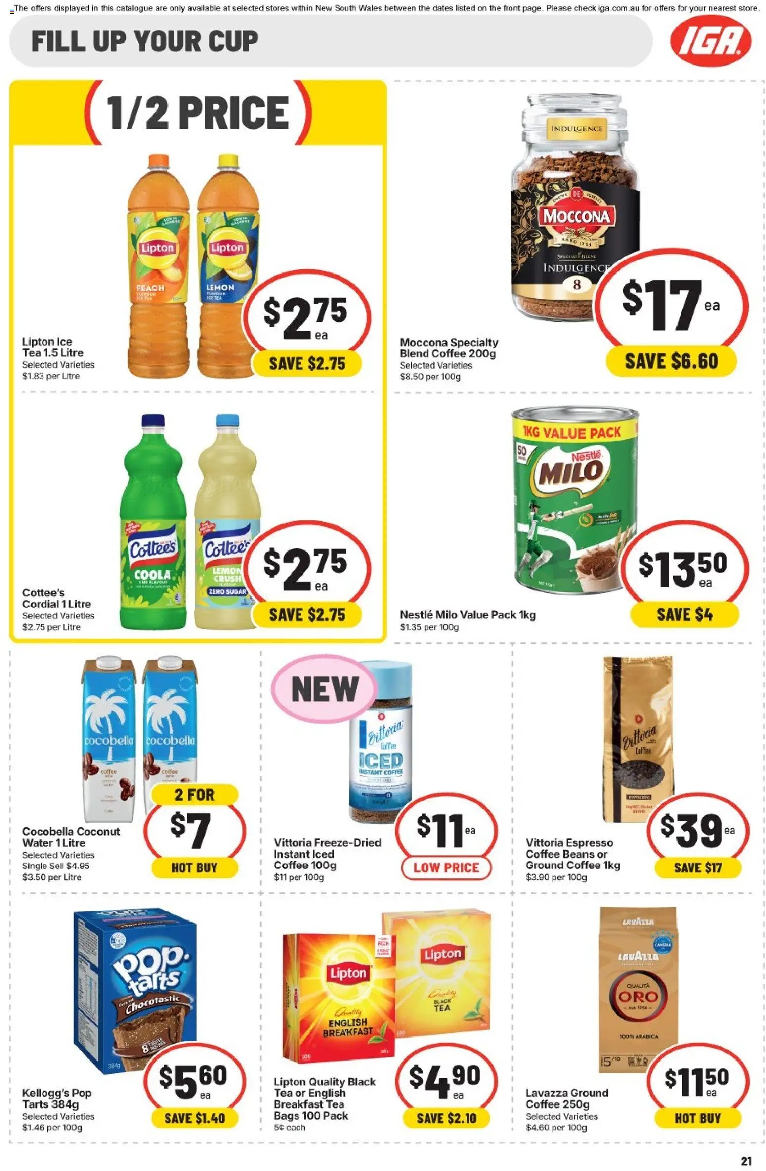 IGA catalogue from 22/07/2026 IGA catalogue