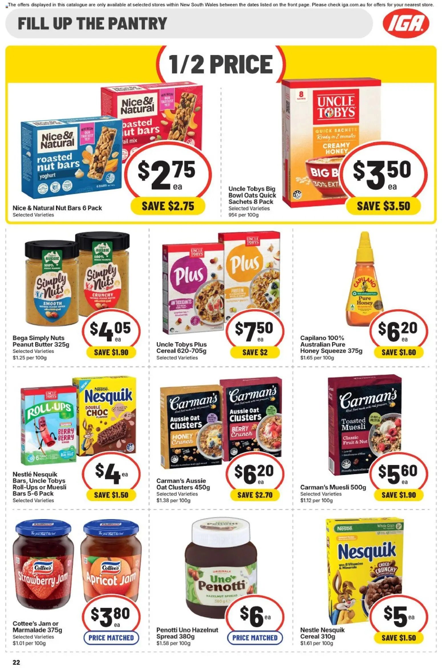 IGA catalogue from 22/07/2026 IGA catalogue