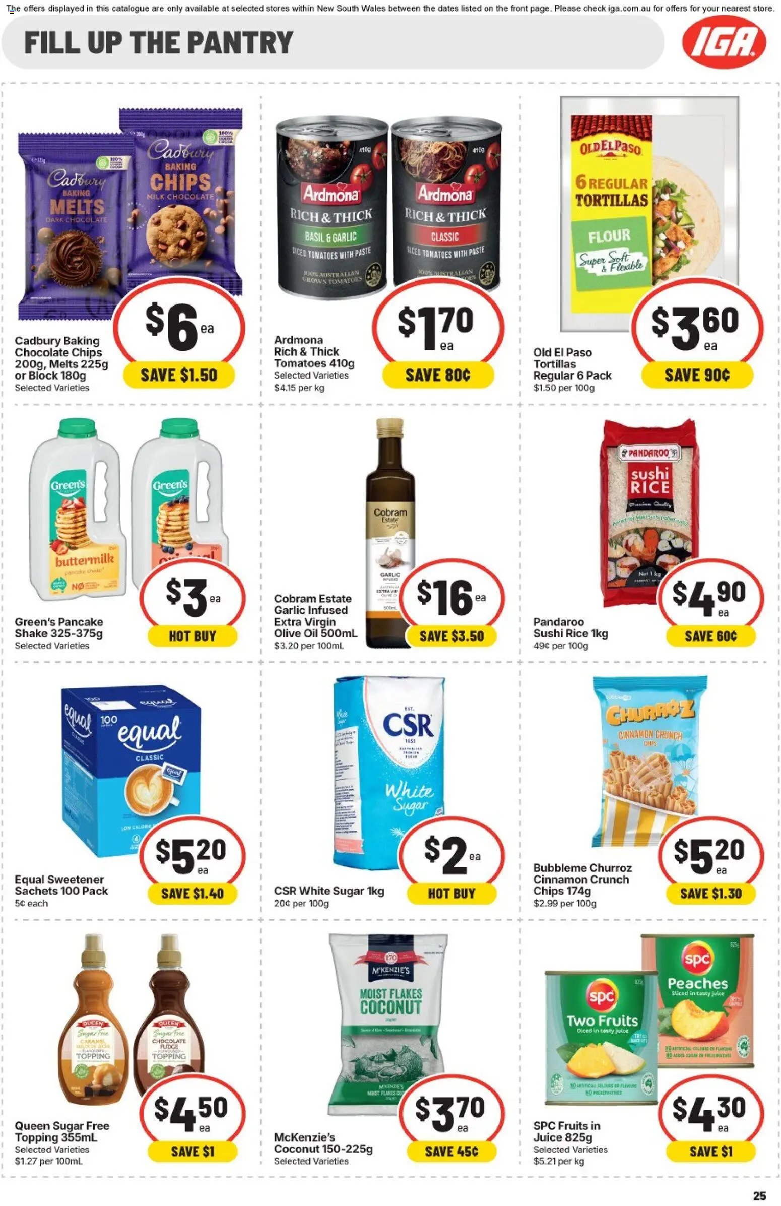 IGA catalogue from 22/07/2026 IGA catalogue