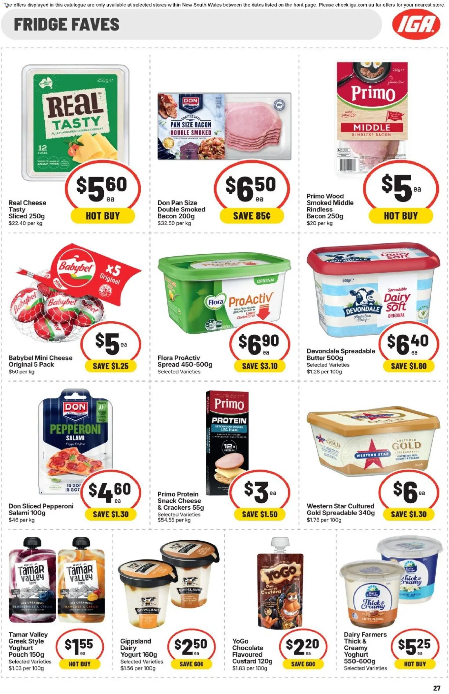 IGA catalogue from 22/07/2026 IGA catalogue