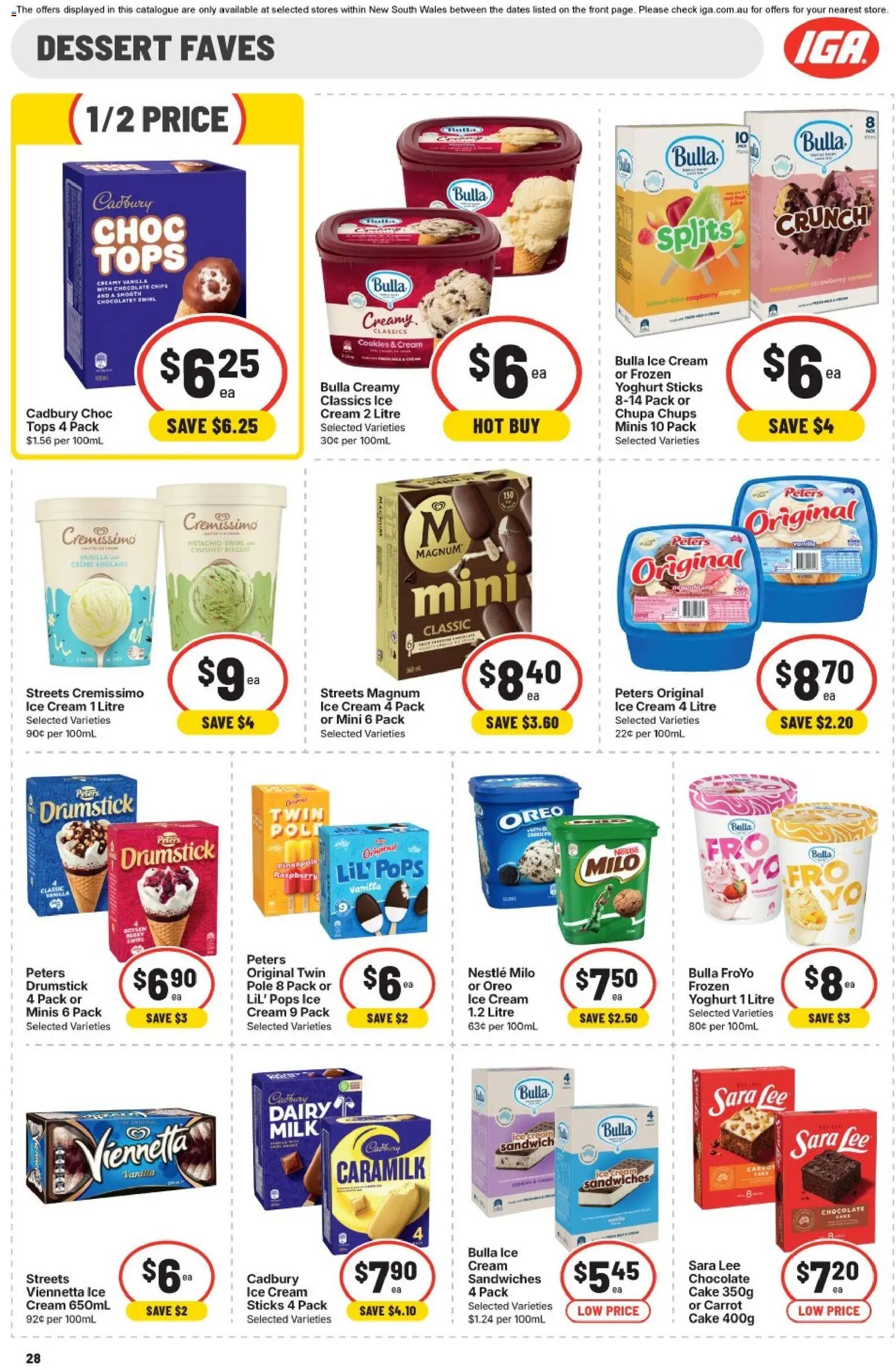 IGA catalogue from 22/07/2026 IGA catalogue