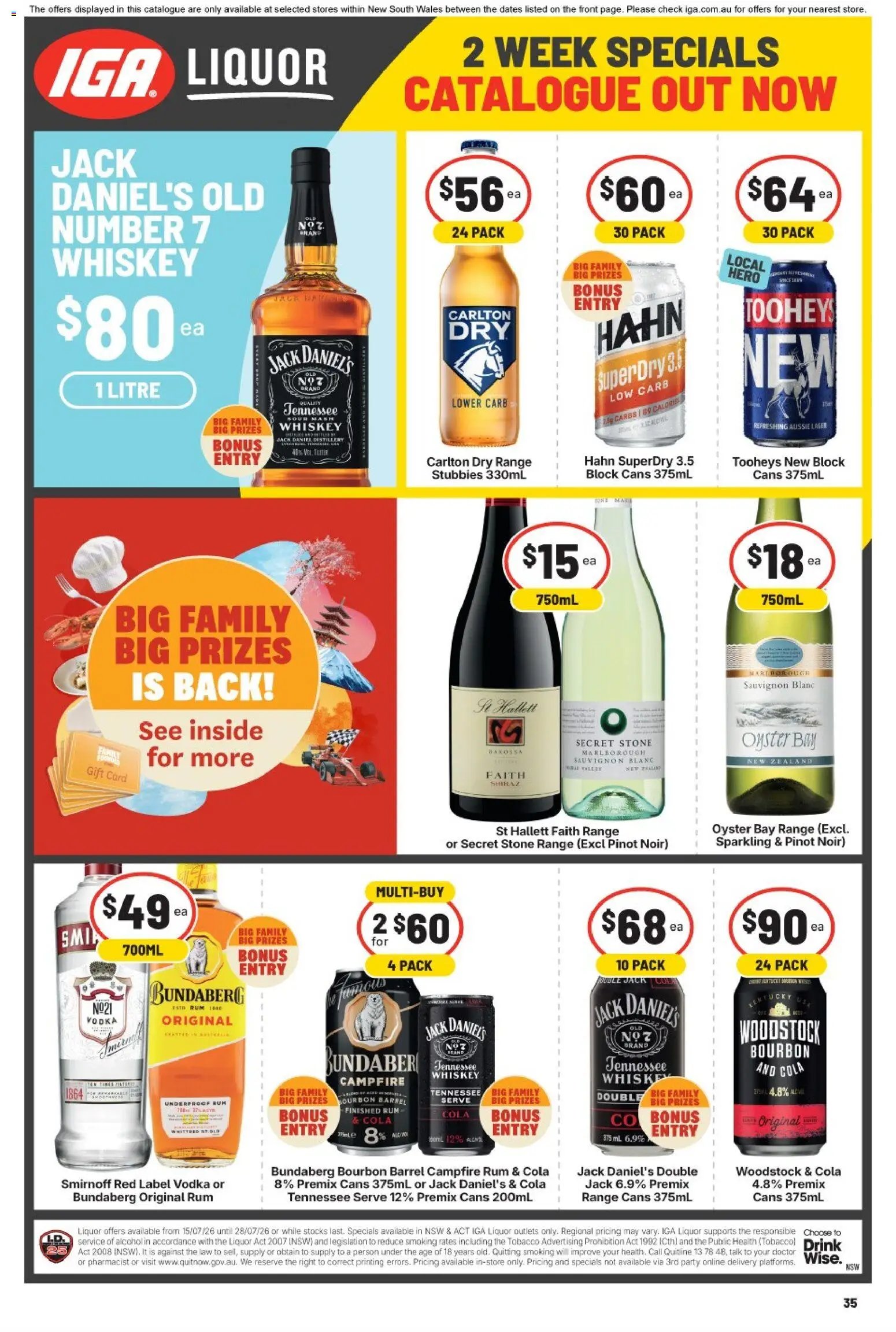 IGA catalogue from 22/07/2026 IGA catalogue