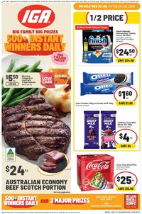 IGA catalogue from 22/07/2026 IGA catalogue